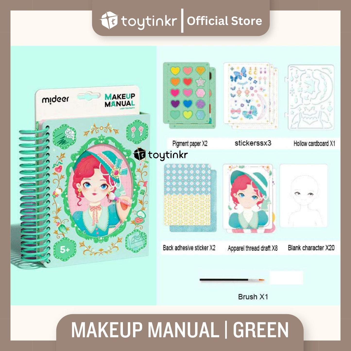 Mideer Makeup Manual By Toytinkr