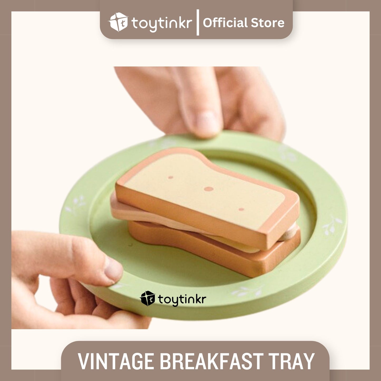 CW Vintage Breakfast Tray By Toytinkr