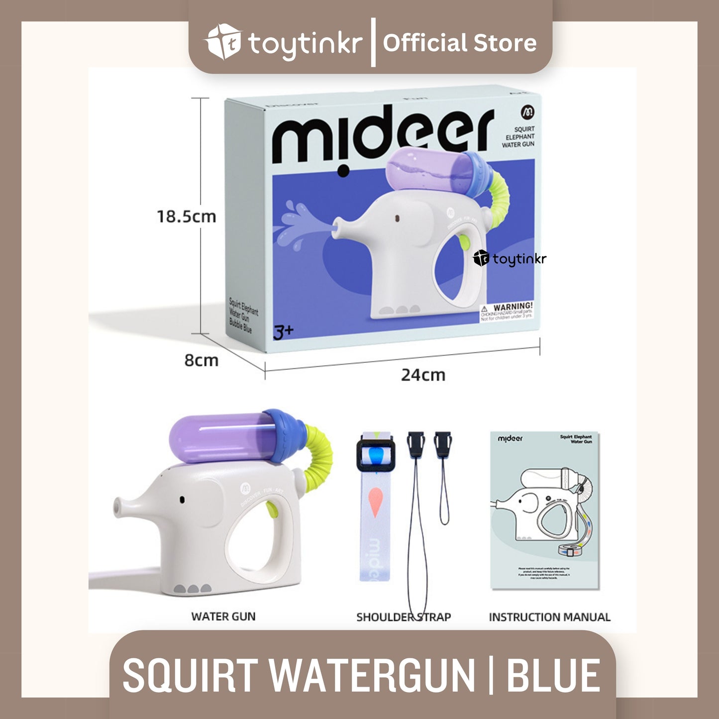Mideer Squirt Watergun by Toytinkr