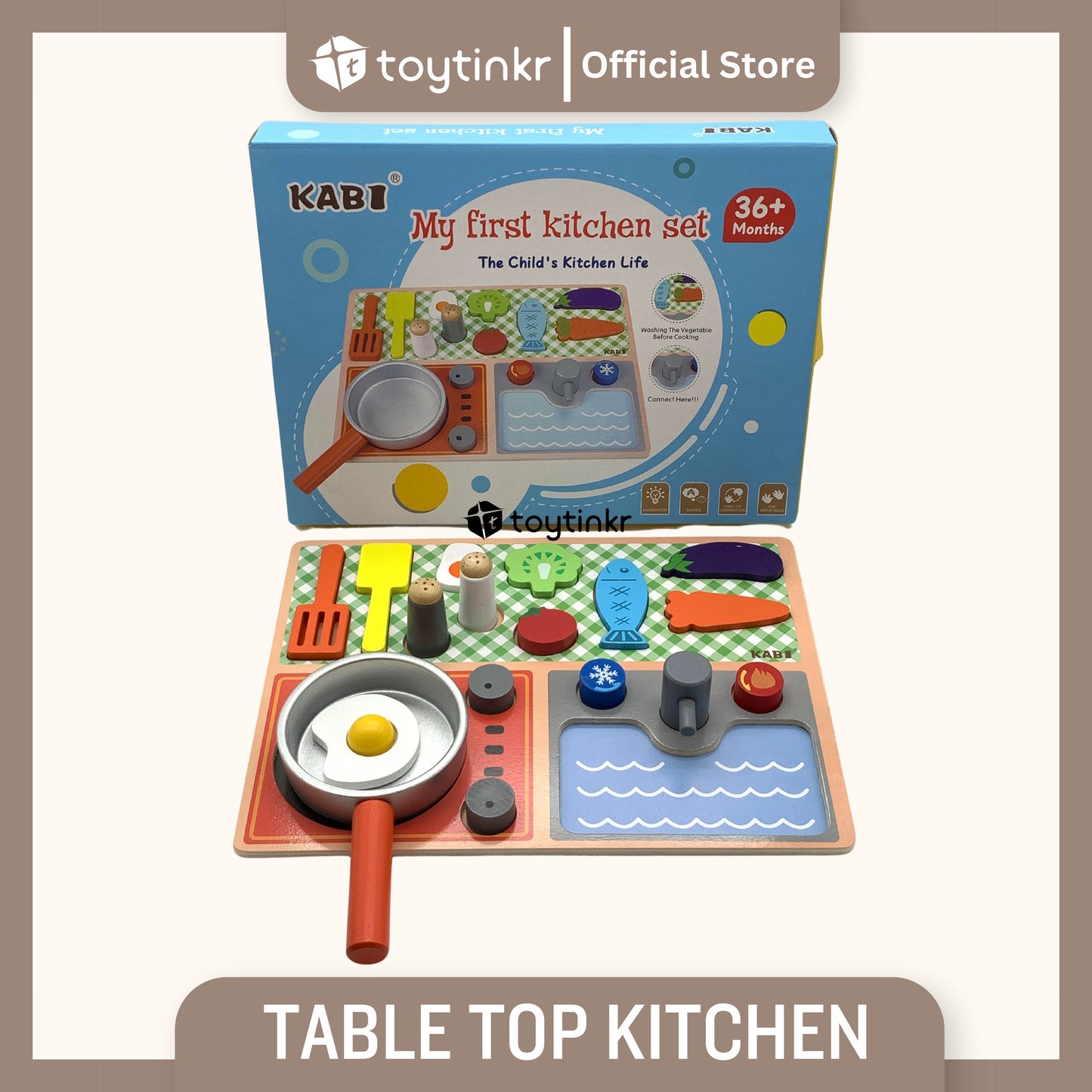 Toytinkr Table Top Kitchen