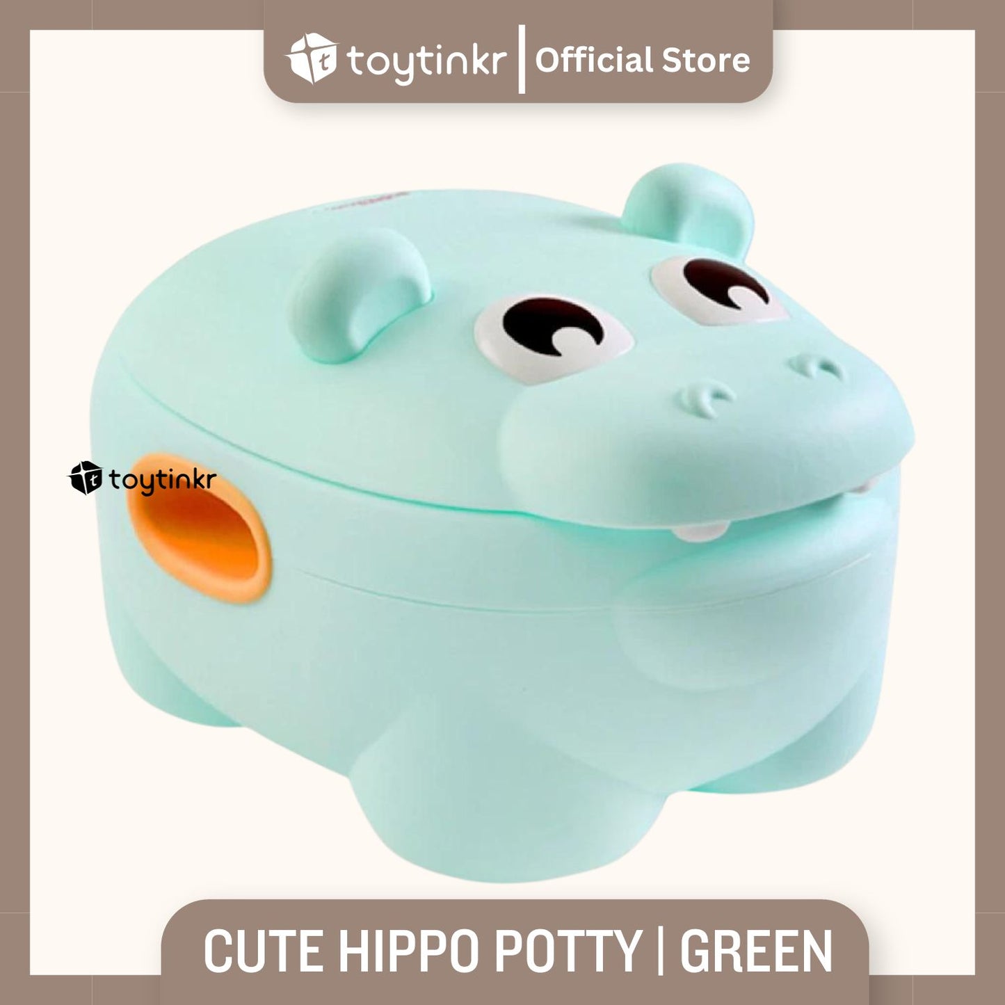Cute Hippo Potty by Toytinkr