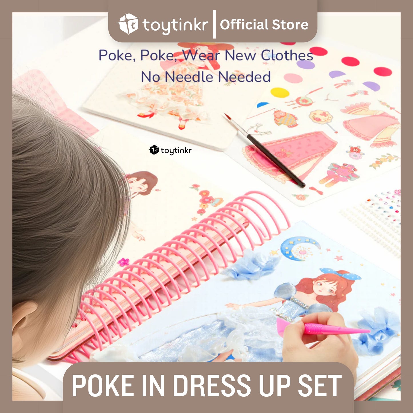 Mideer Poke-In Dress Up Set by Toytinkr