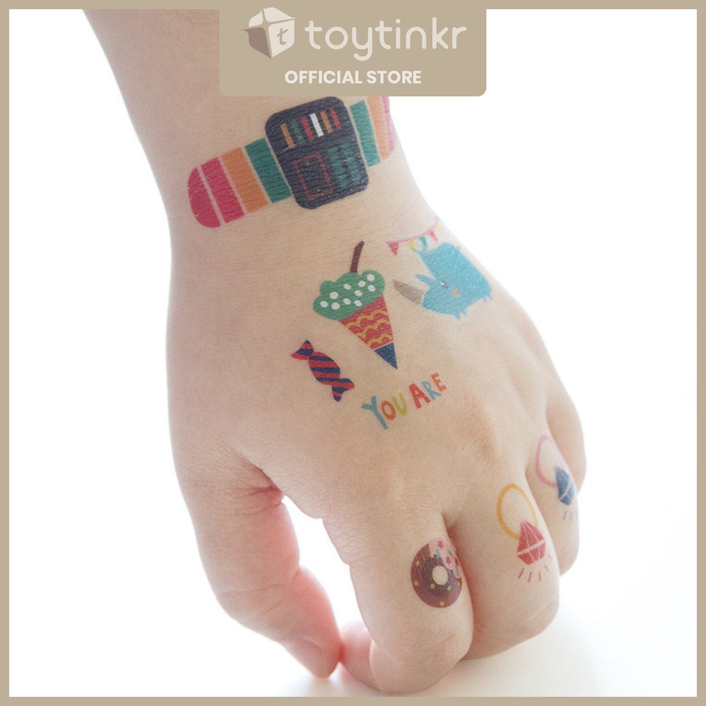 Jar Melo Tattoos & Nail Stickers by Toytinkr