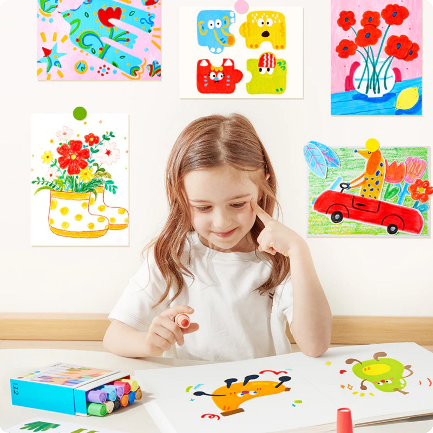 Mideer Doodle Drawing Book 60 Sheets by Toytinkr
