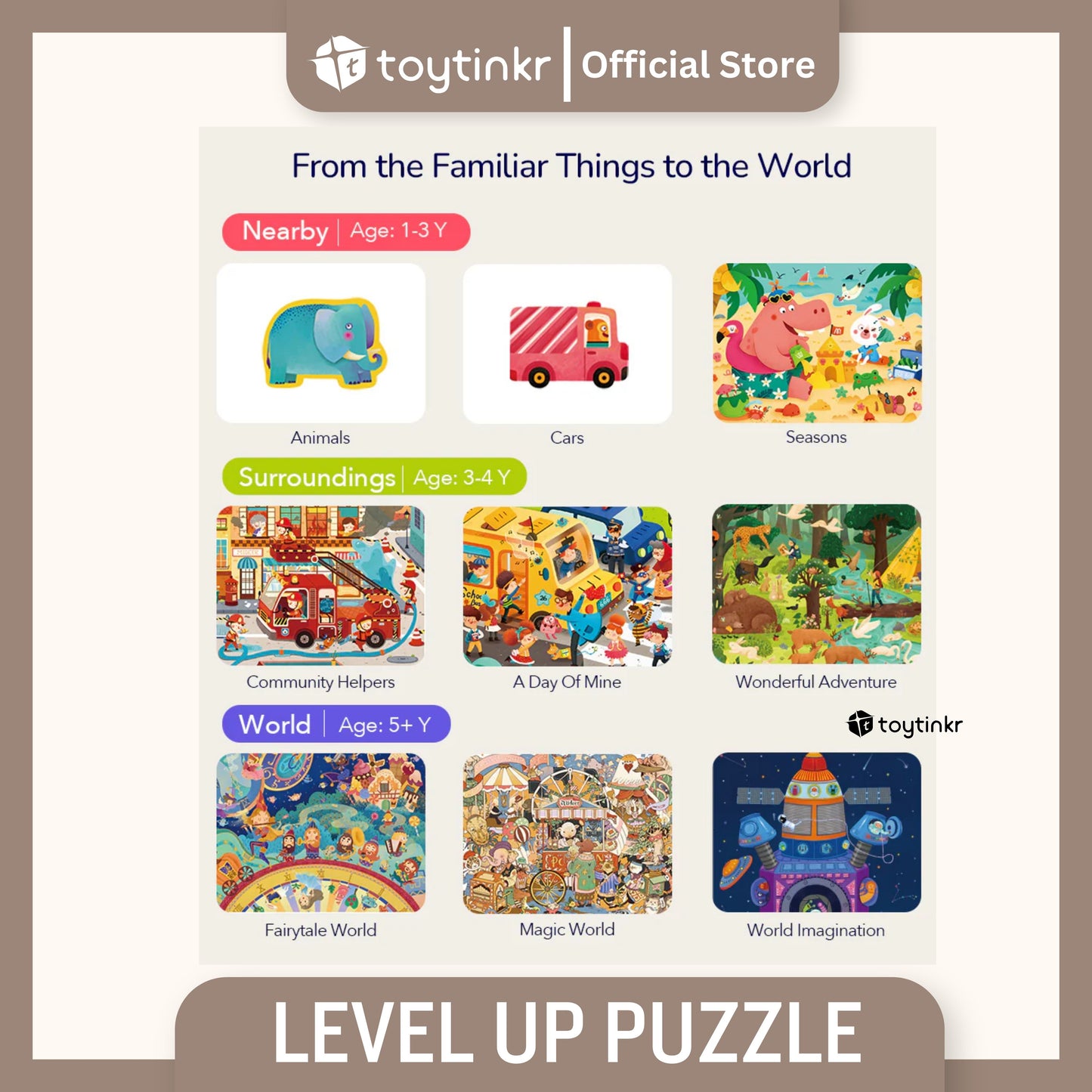 Mideer Advanced Puzzle Level 1 to 9 by Toytinkr