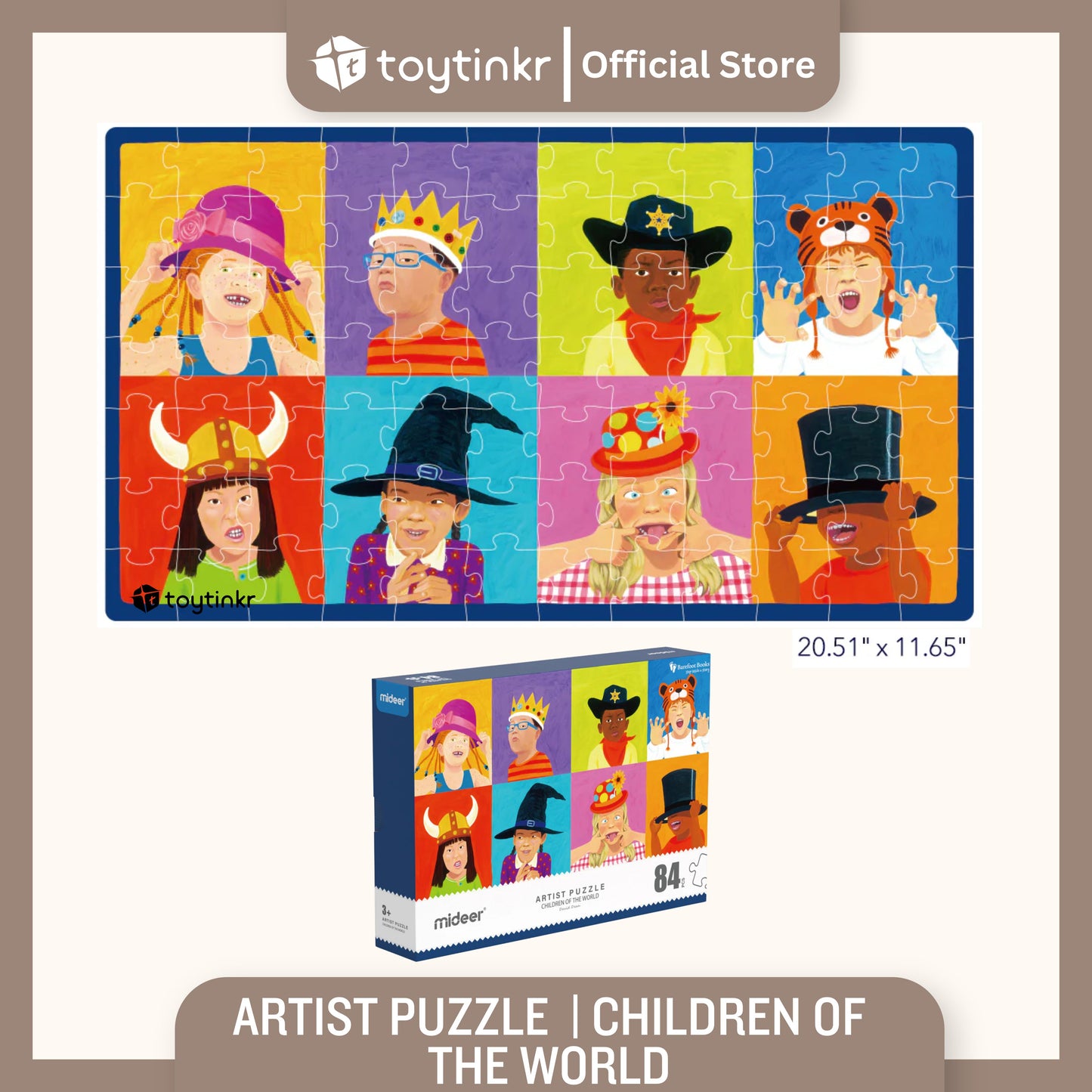 Mideer Artist Puzzle by Toytinkr