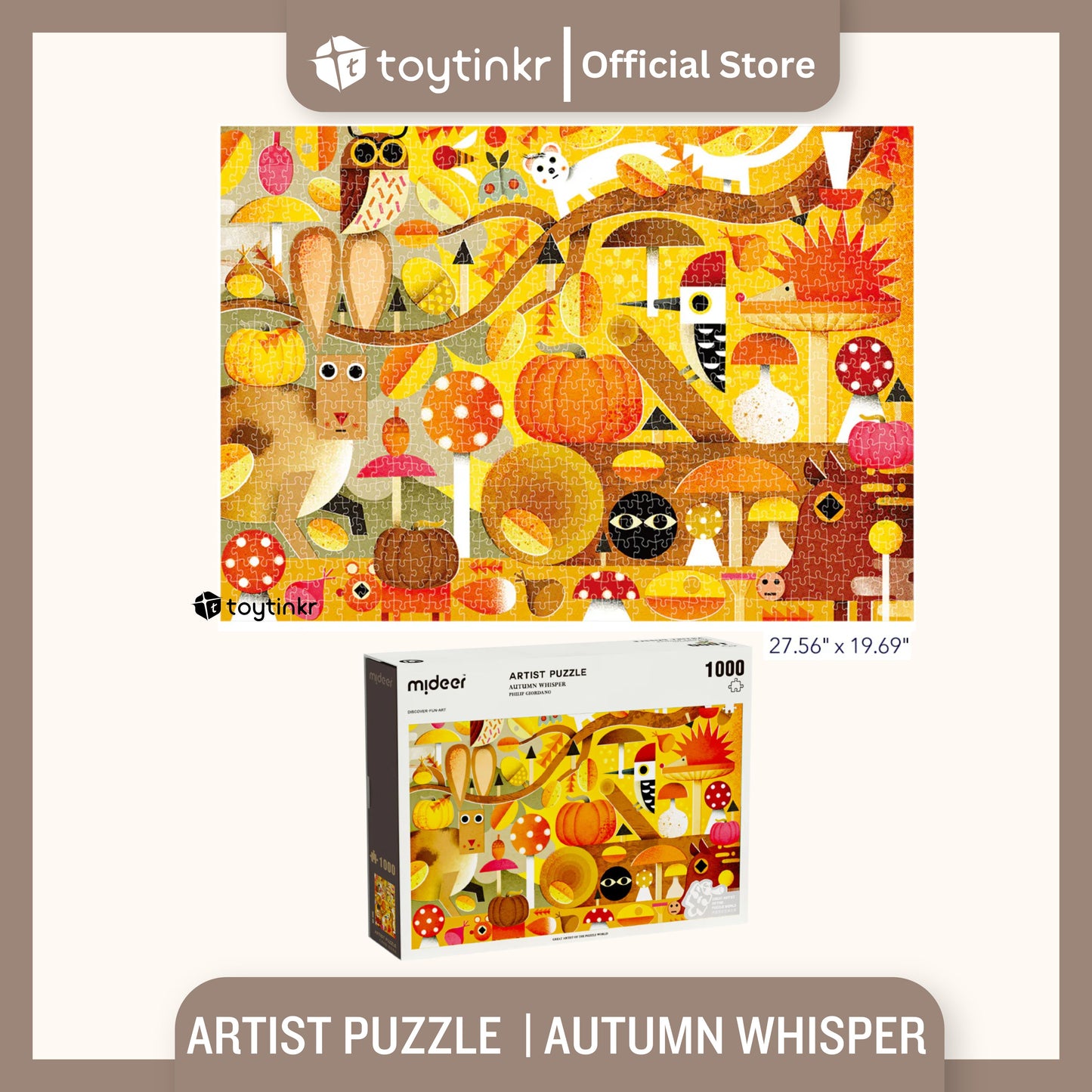 Mideer Artist Puzzle by Toytinkr