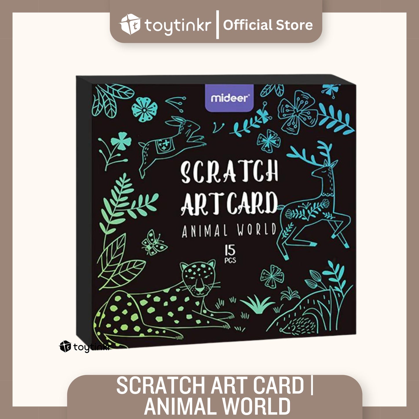 Mideer Scratch Art Card by Toytinkr