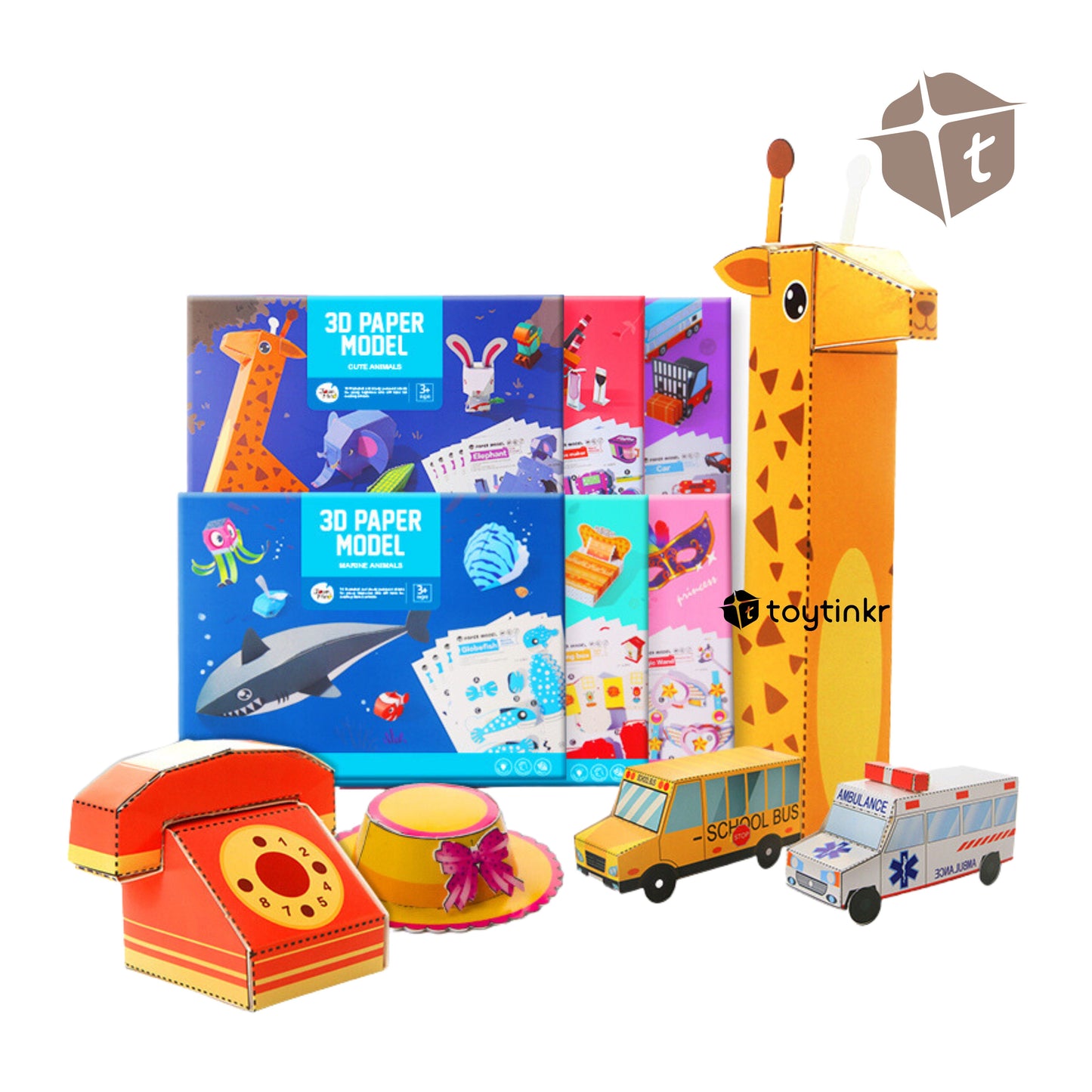 Jar Melo 3D Paper Model - Creative Life by Toytinkr