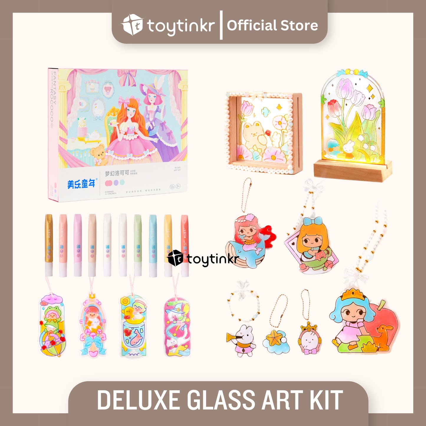 Jar Melo Deluxe Glass Art Kit by Toytinkr