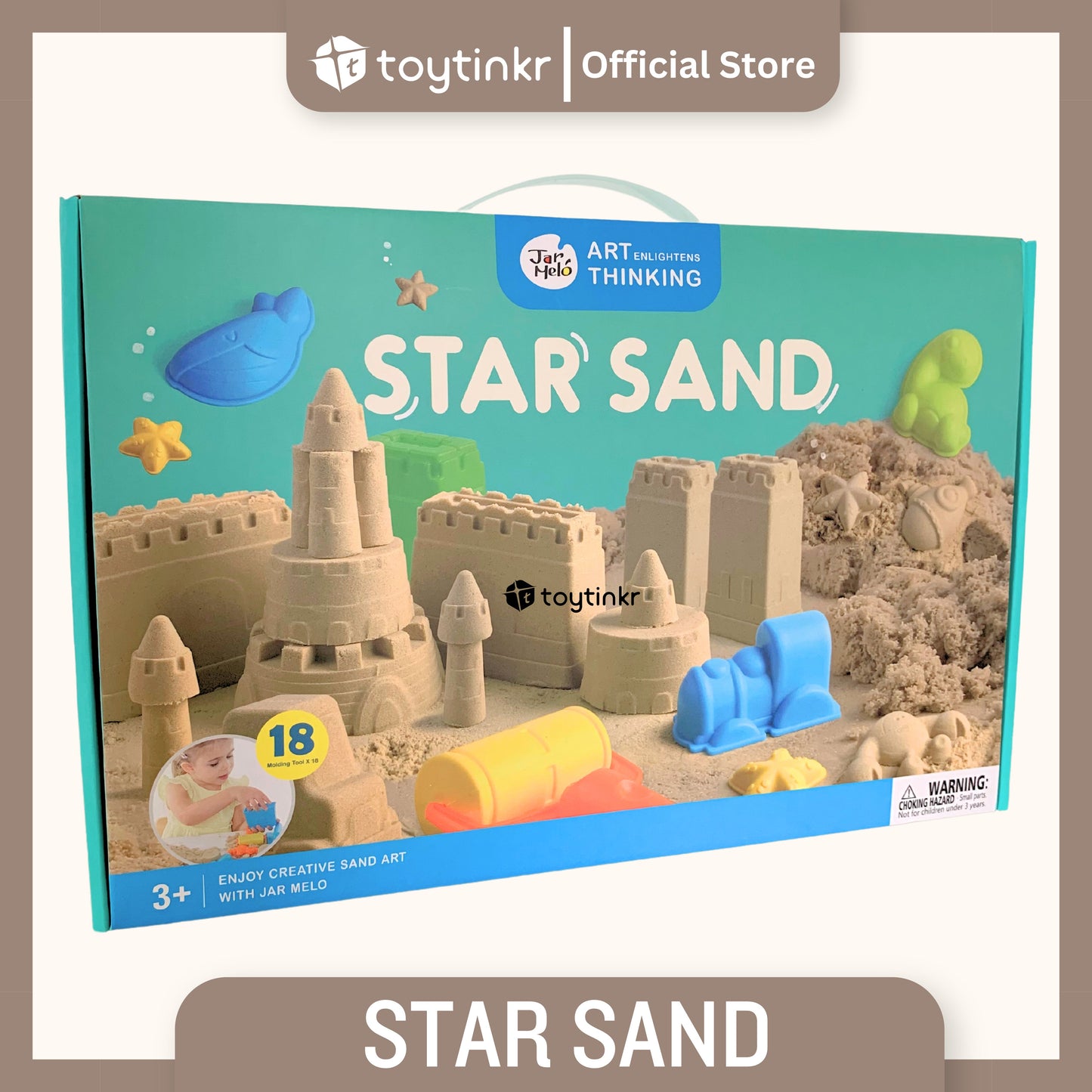 Jar Melo Star Sand by Toytinkr