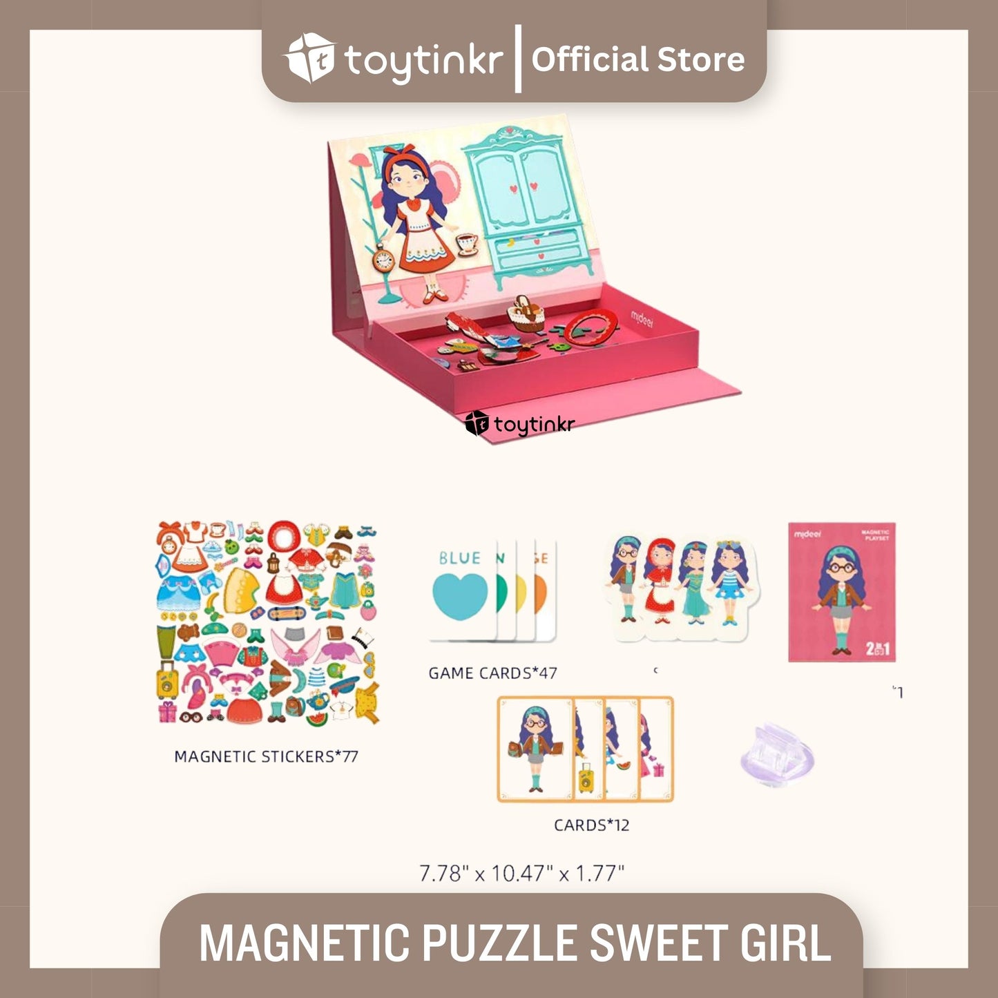 Mideer Magnetic Game Boards by Toytinkr