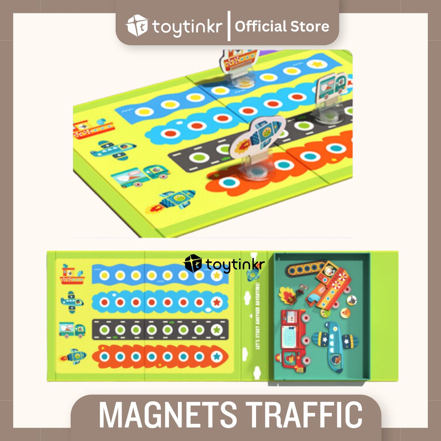 Mideer Magnetic Game Boards by Toytinkr