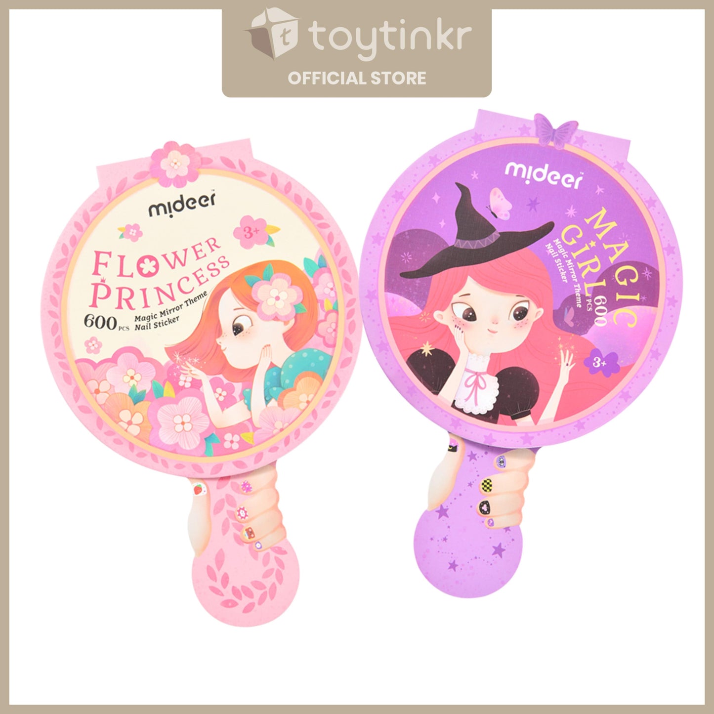 Magic Mirror Theme Nail Stickers By Toytinkr