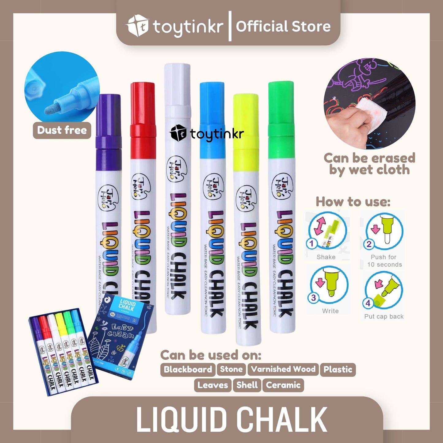 Jar Melo Liquid Chalk by Toytinkr