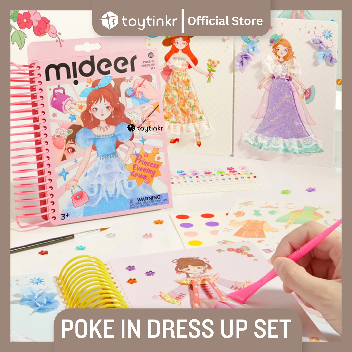 Mideer Poke-In Dress Up Set by Toytinkr