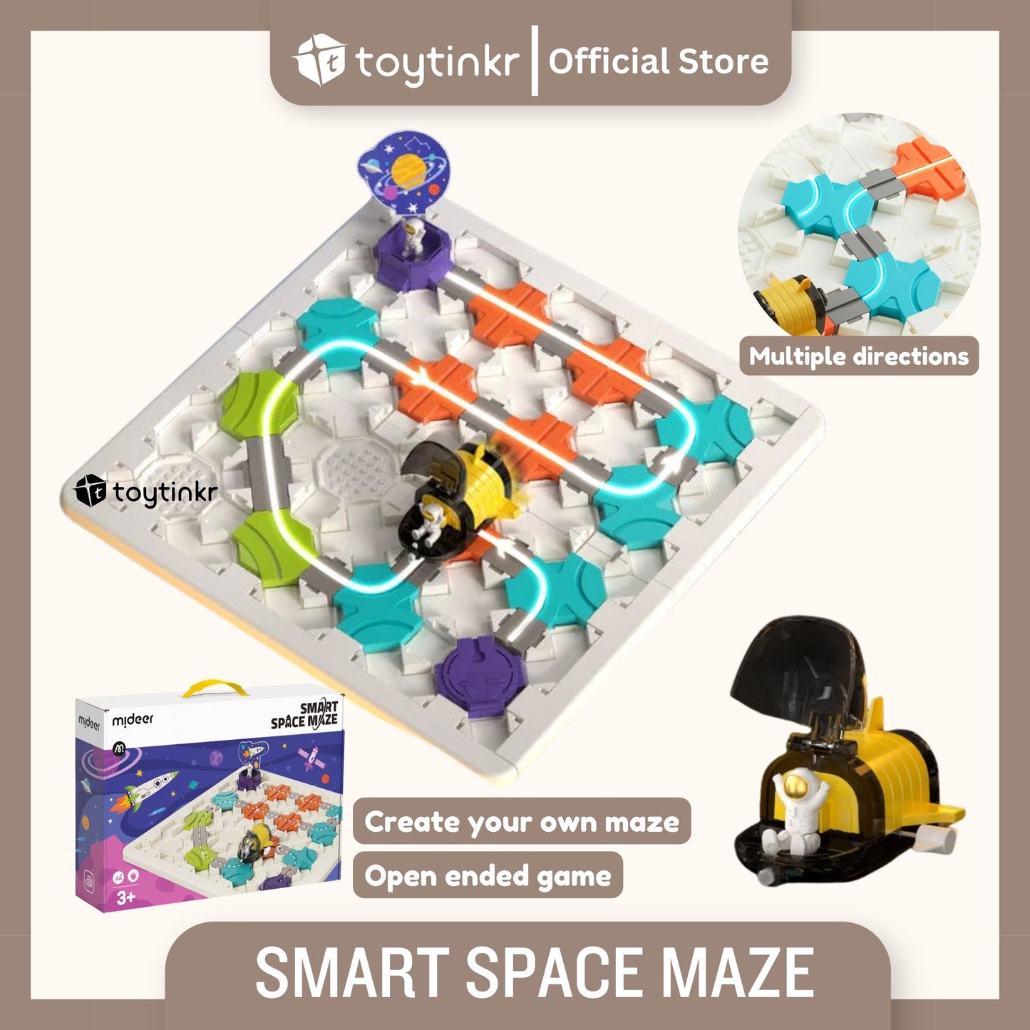 Mideer Smart Space Maze by Toytinkr