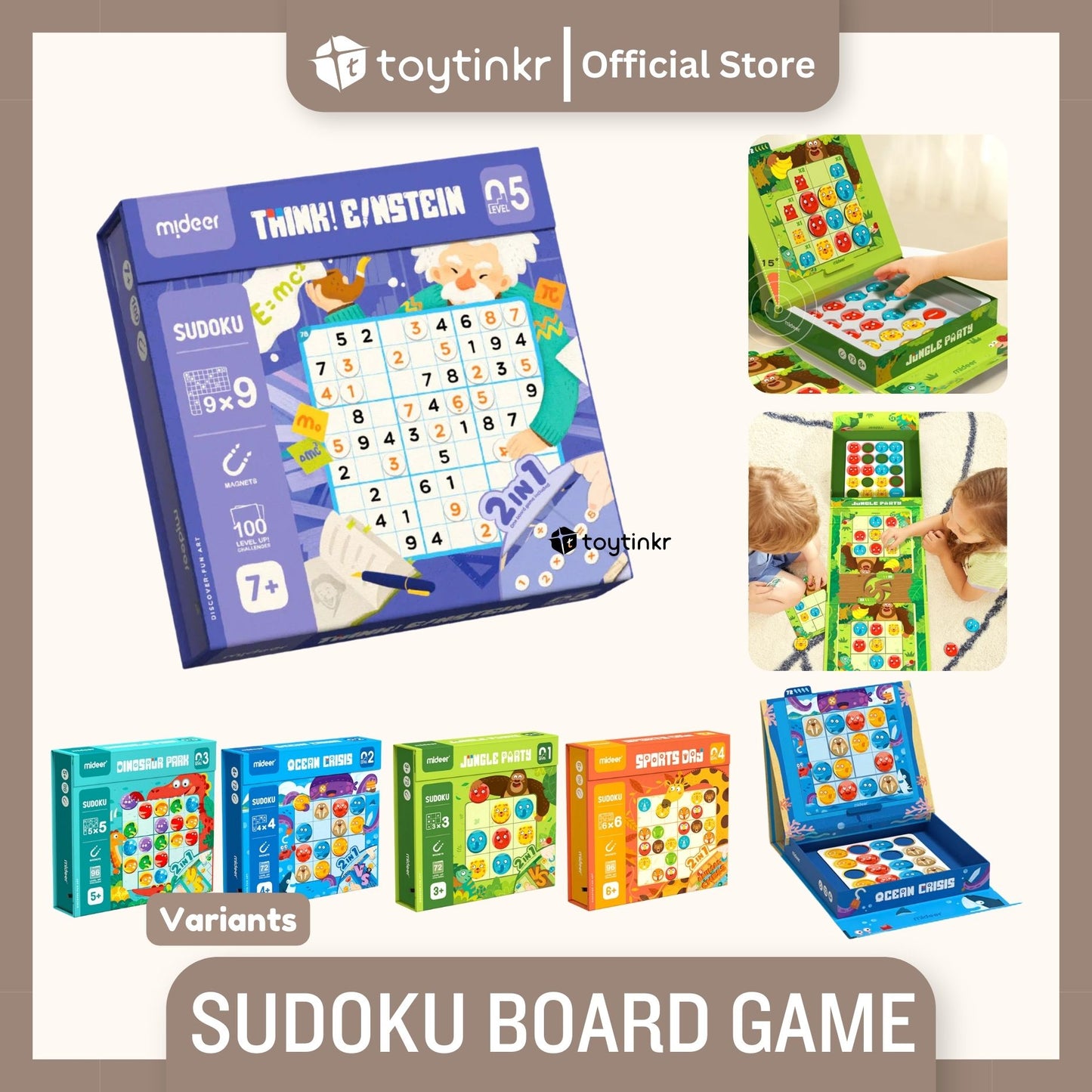 Mideer Sudoku Board Game by Toytinkr
