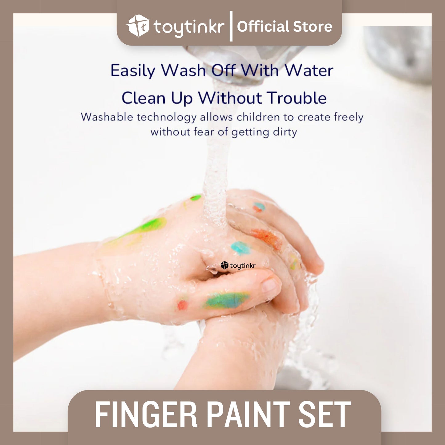Mideer Finger Paint Set by Toytinkr