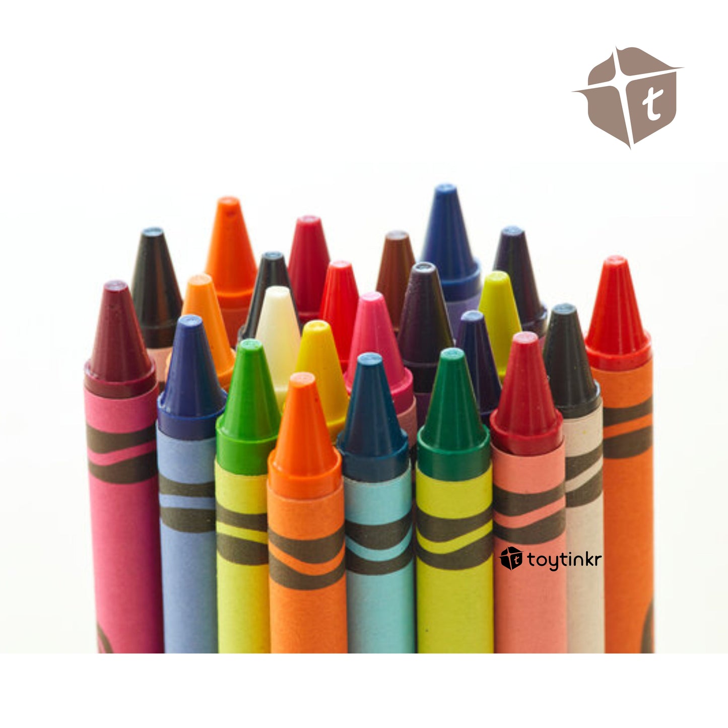 Crayola Large School Crayons - 10 Colors by Toytinkr
