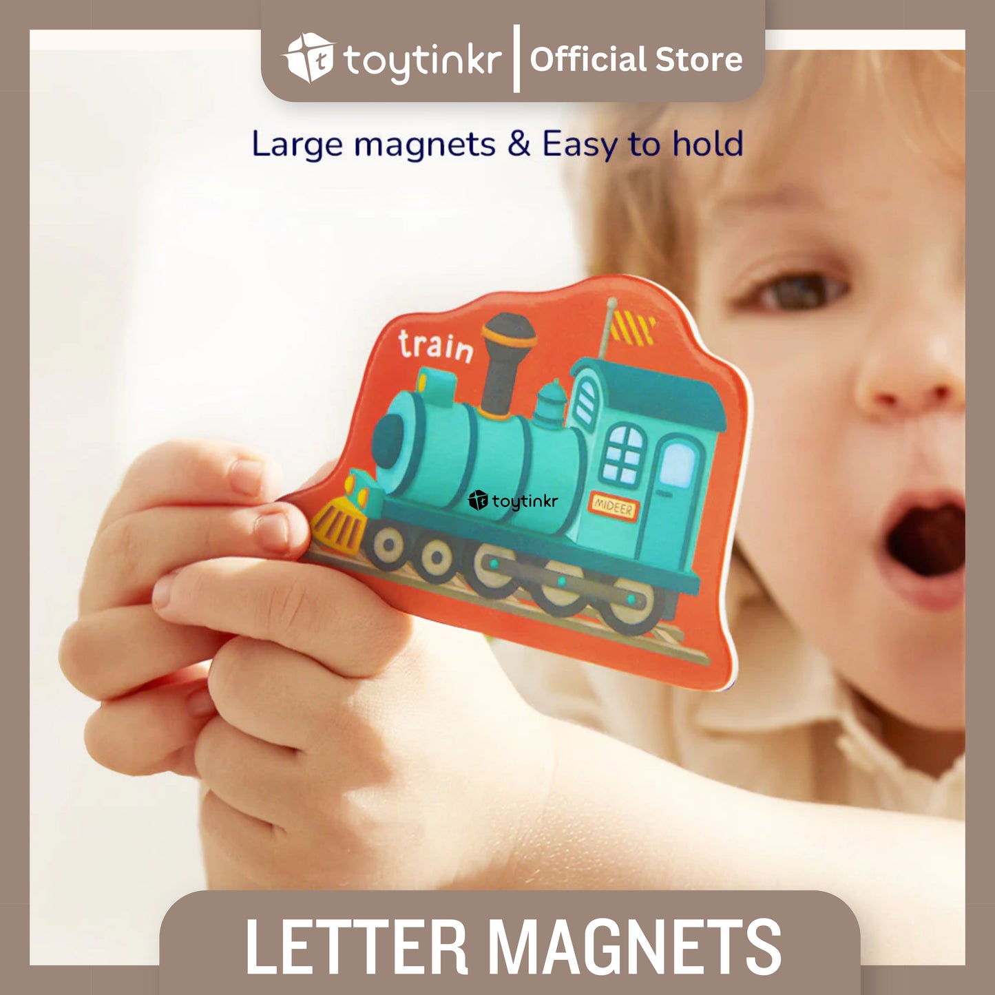 Mideer Letter Magnets by Toytinkr
