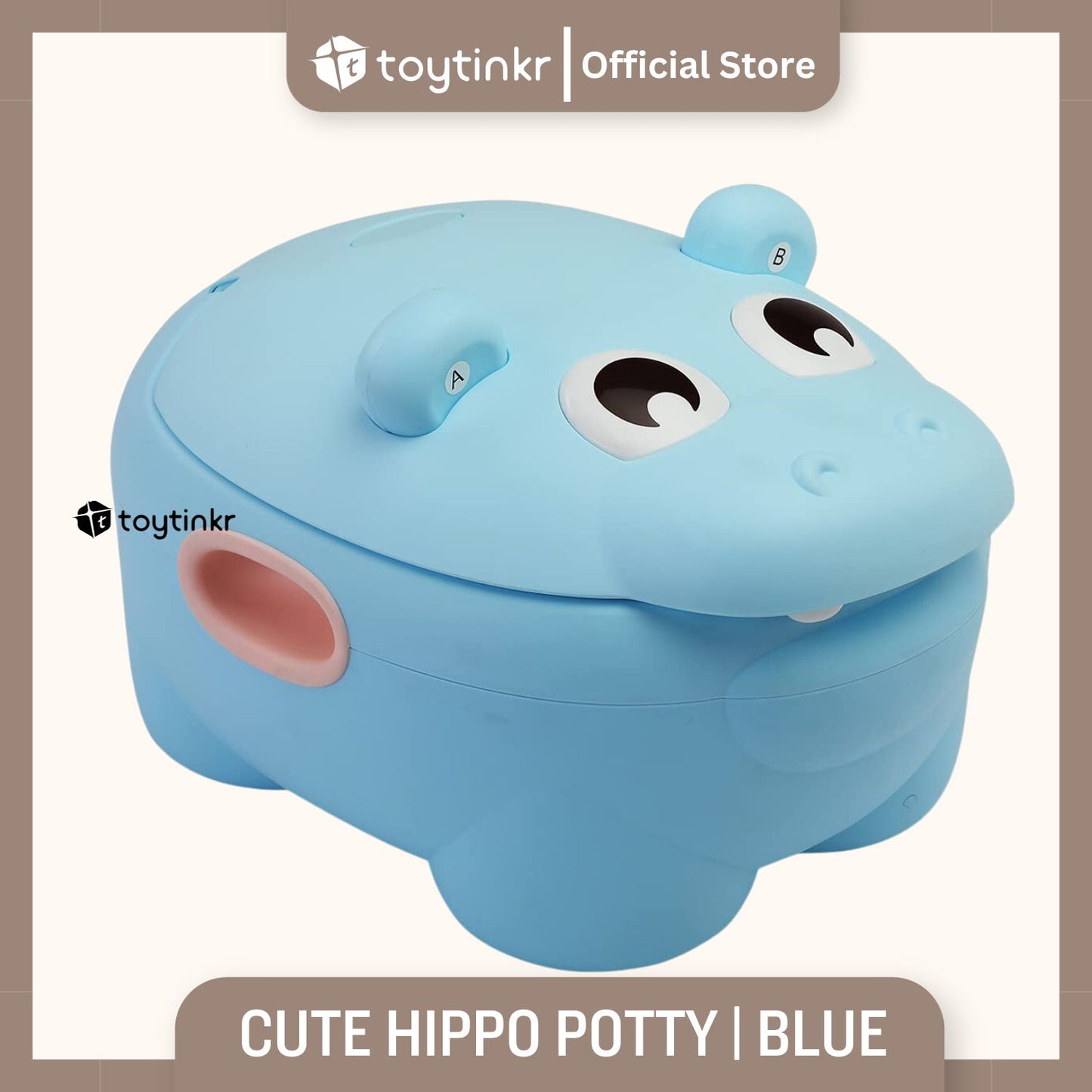 Cute Hippo Potty by Toytinkr