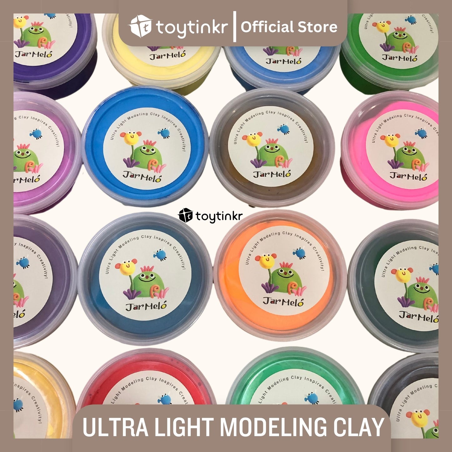 Jar Melo Ultra-Light Modeling Clay by Toytinkr
