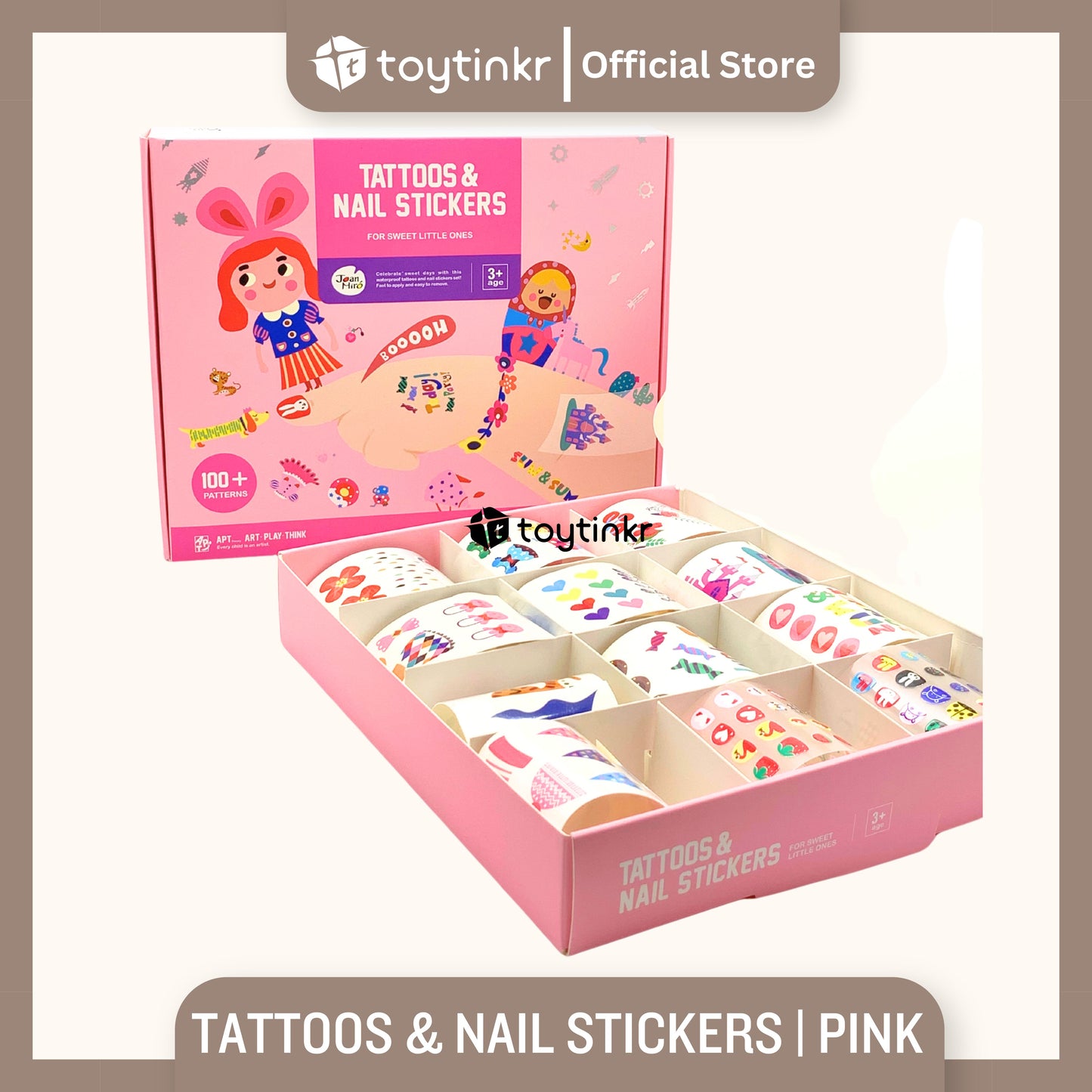Jar Melo Tattoos & Nail Stickers by Toytinkr