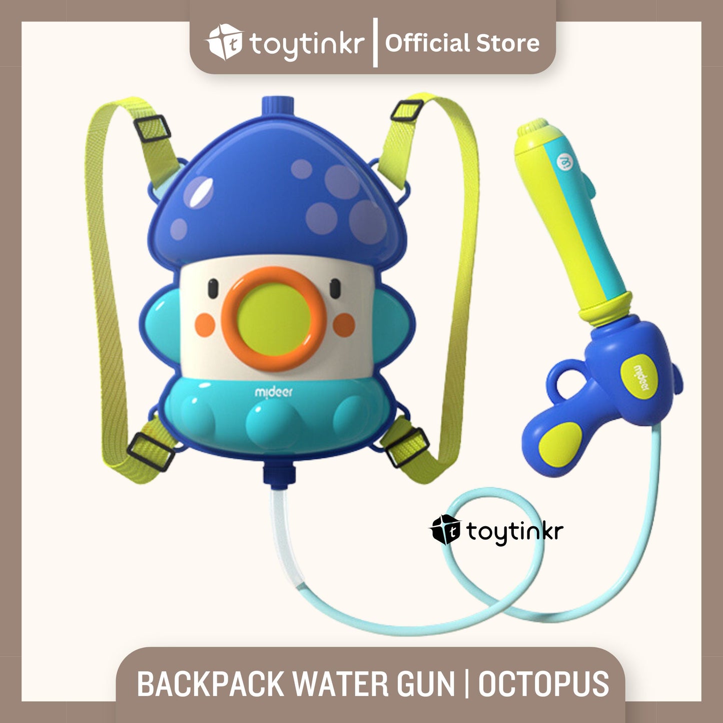 MIdeer Backpack Water Gun by Toytinkr