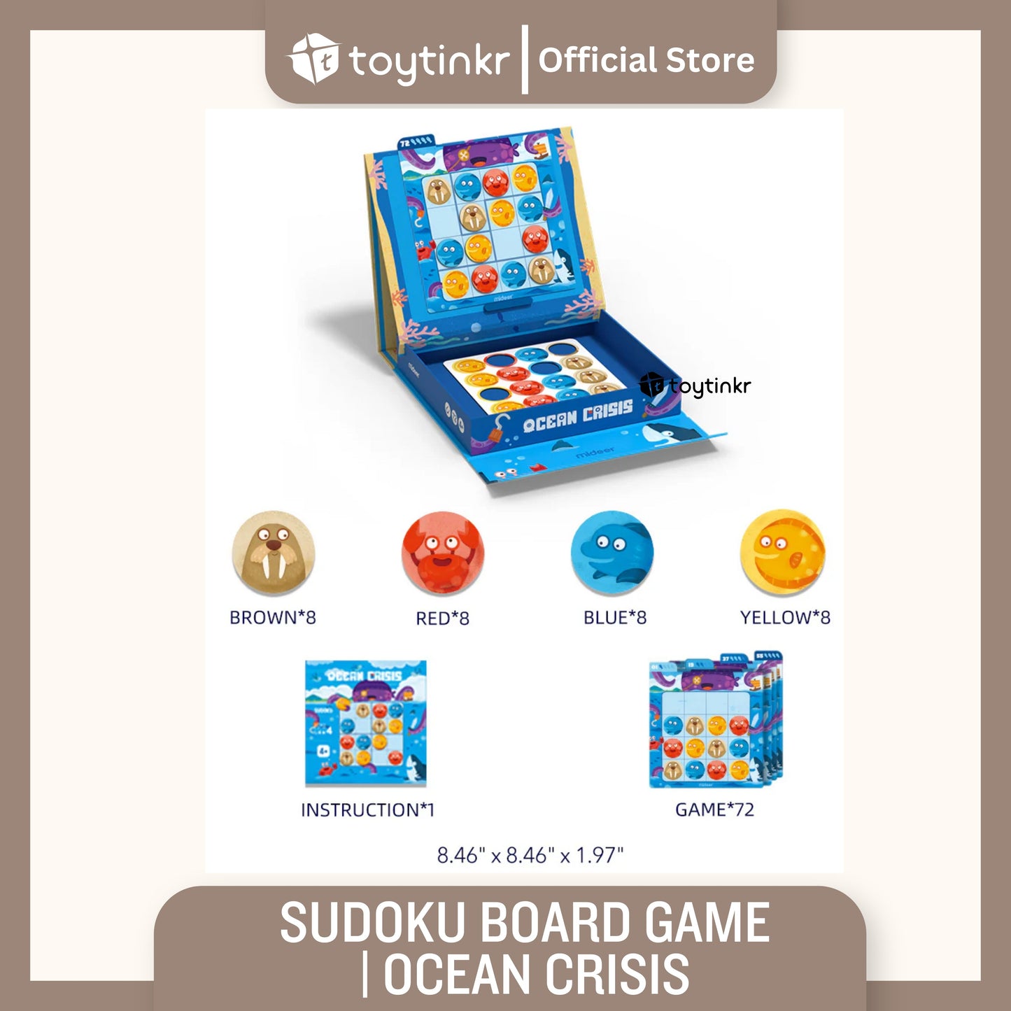 Mideer Sudoku Board Game by Toytinkr