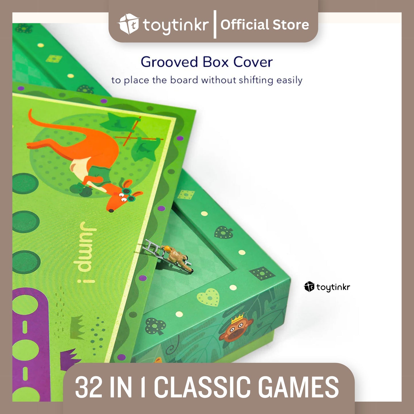 Mideer 32 in 1 Classic Games by Toytinkr