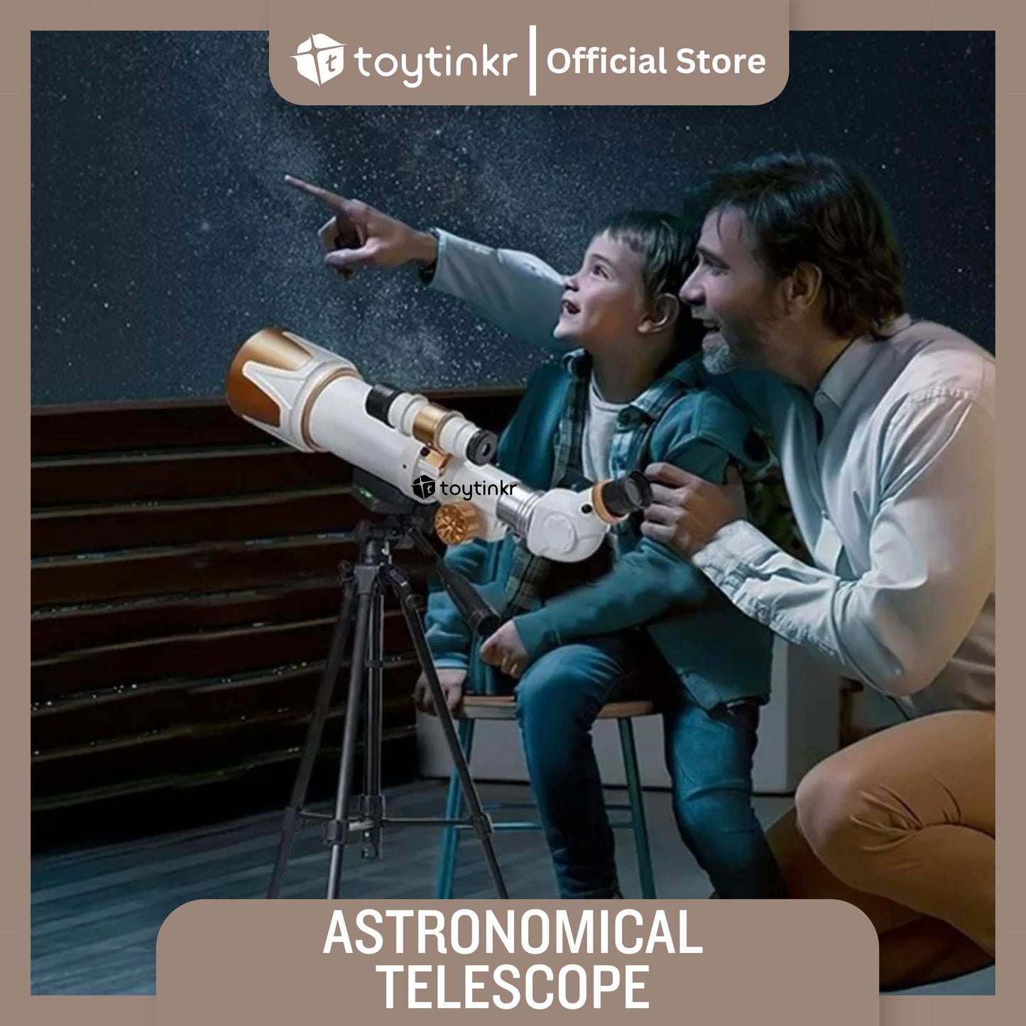 Astronomical Telescope by Toytinkr