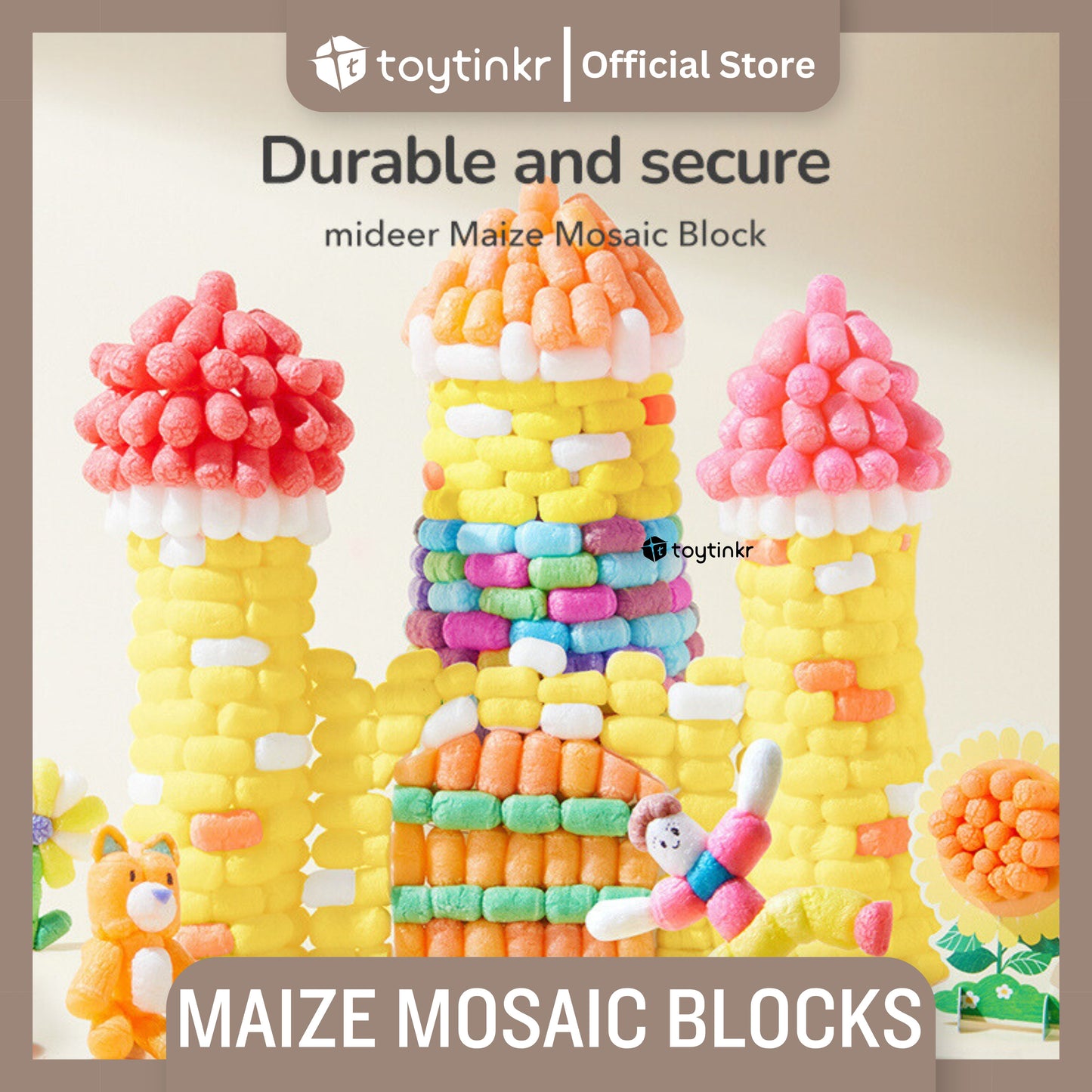 Mideer Maize Mosaic Blocks by Toytinkr
