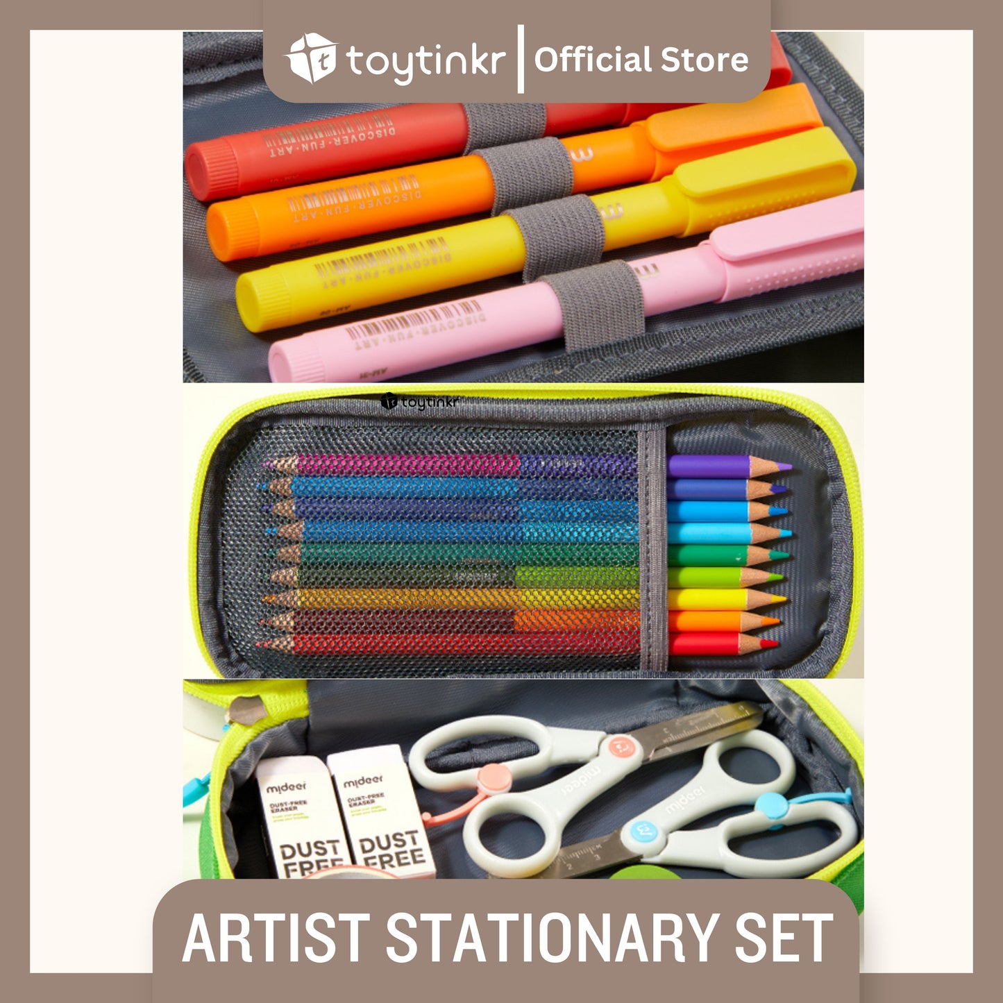 Mideer Artist Stationary Set by Toytinkr