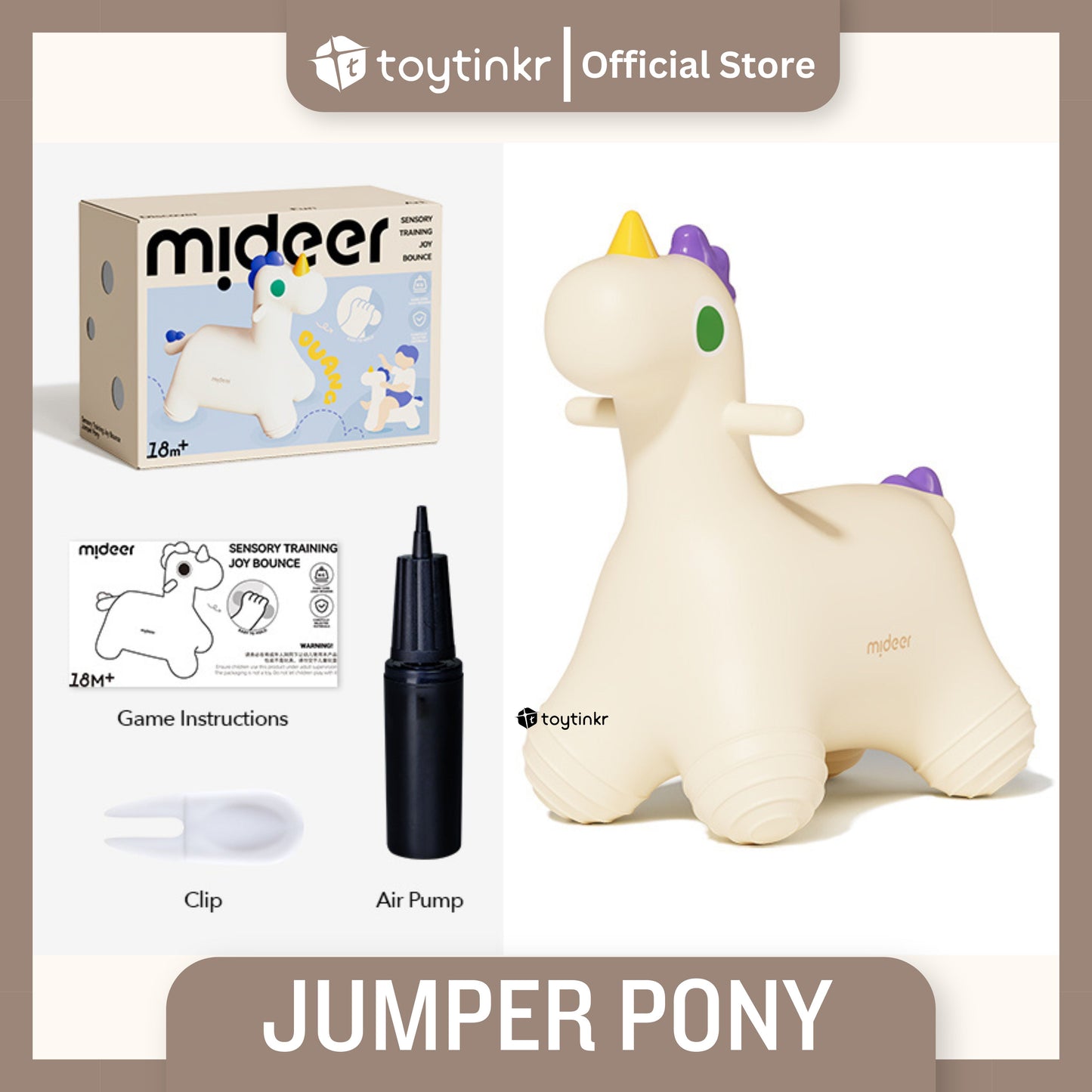 Mideer Sensory Training - Jumper Pony by Toytinkr