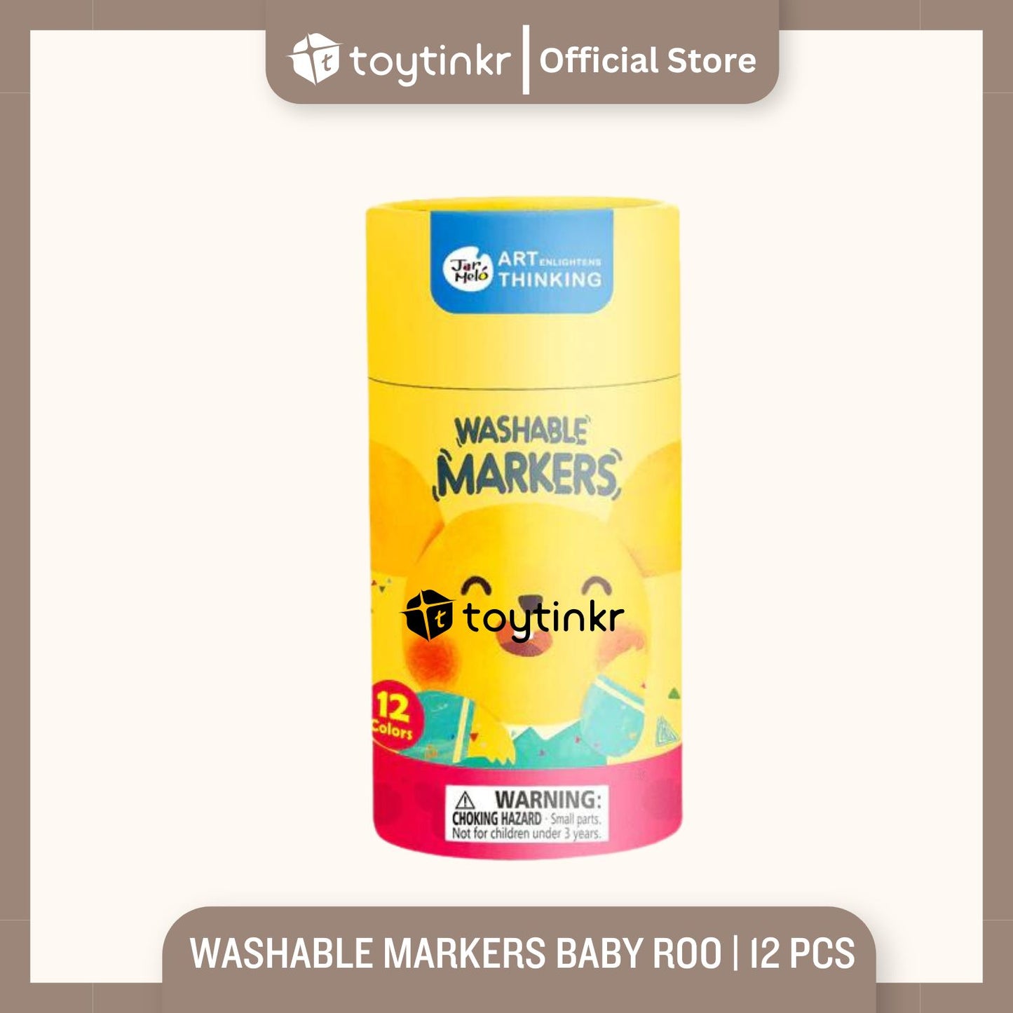 Jar Melo Washable Markers Baby Roo by Toytinkr