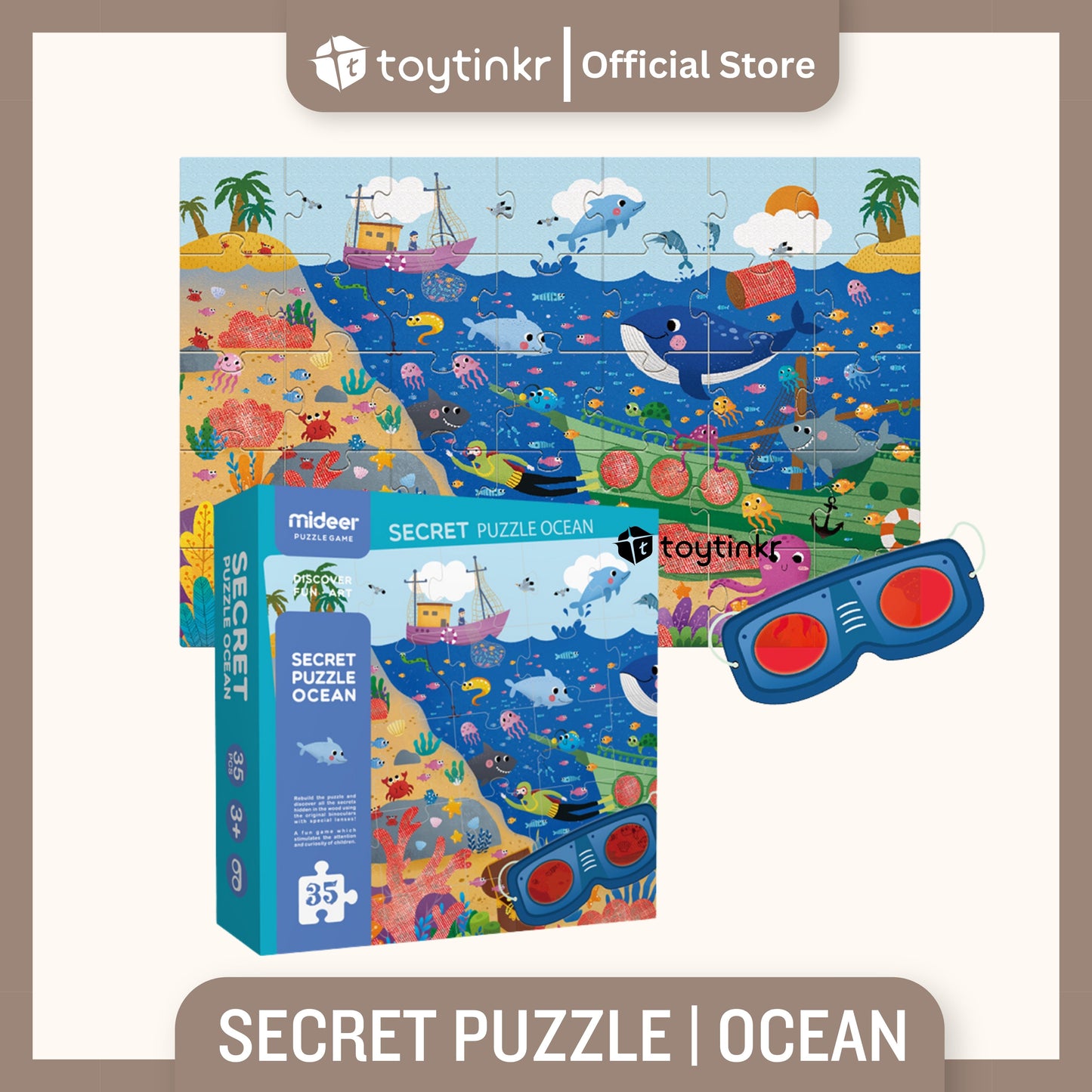Mideer Secret Puzzle by Toytinkr