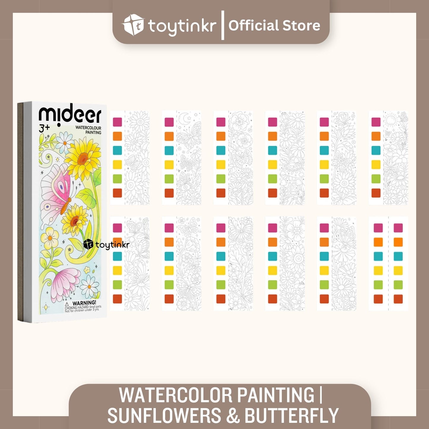 Mideer Watercolor Painting by Toytinkr