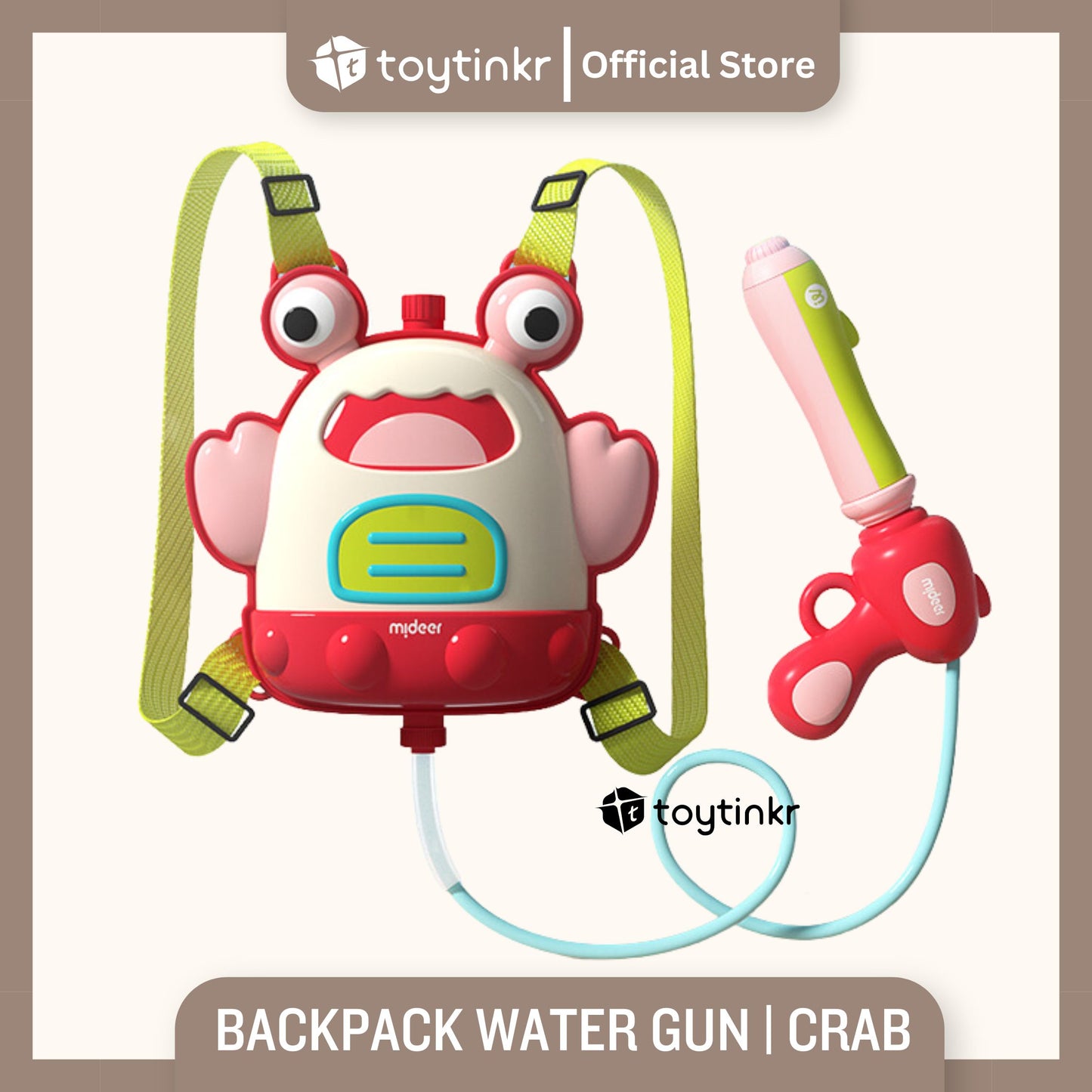 MIdeer Backpack Water Gun by Toytinkr