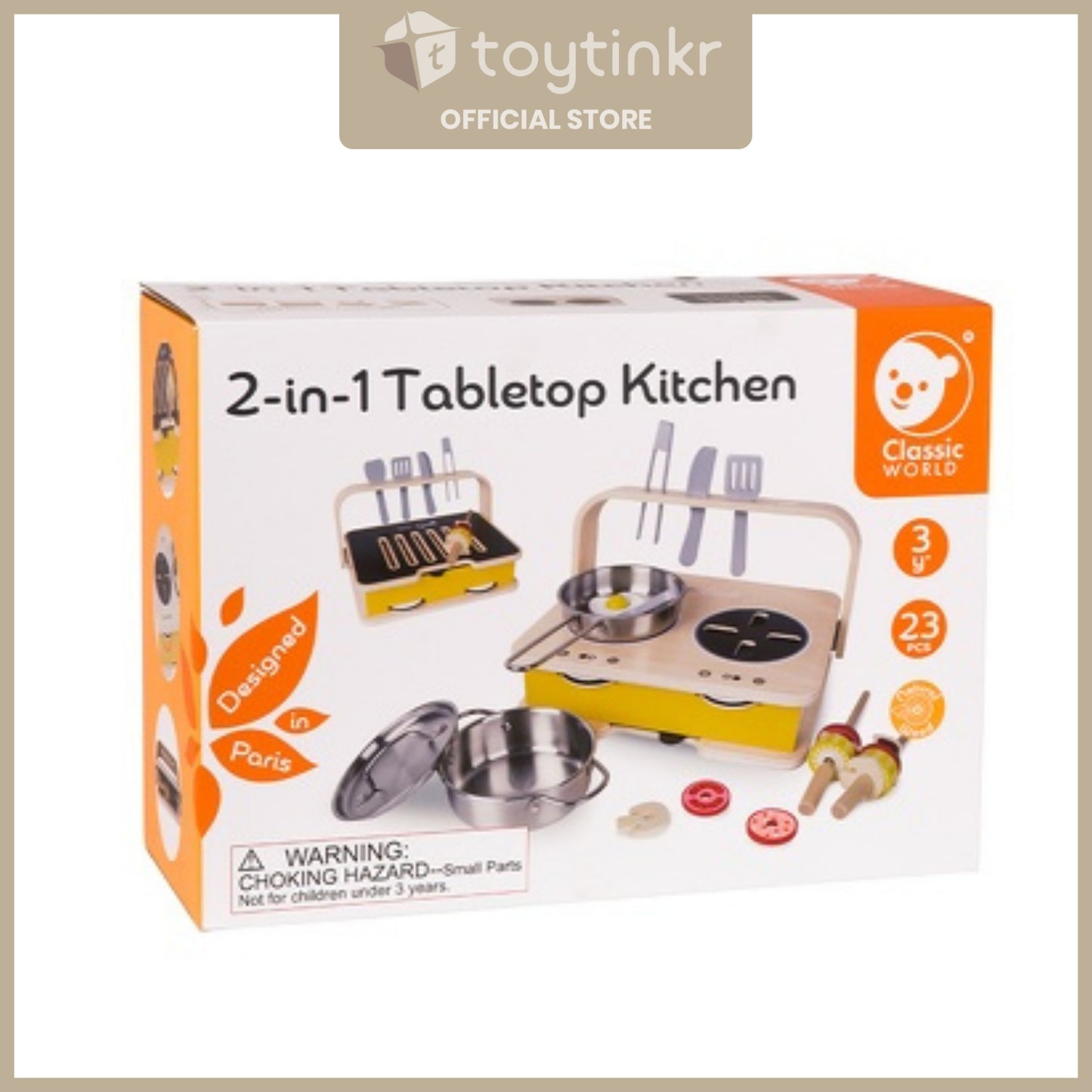 CW 2 in 1 Tabletop Kitchen By Toytinkr