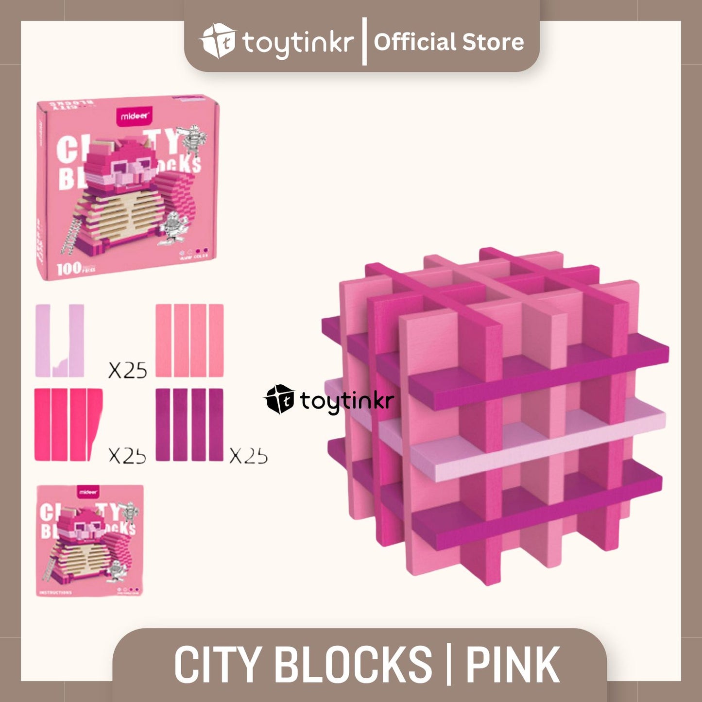 Mideer City Blocks by Toytinkr