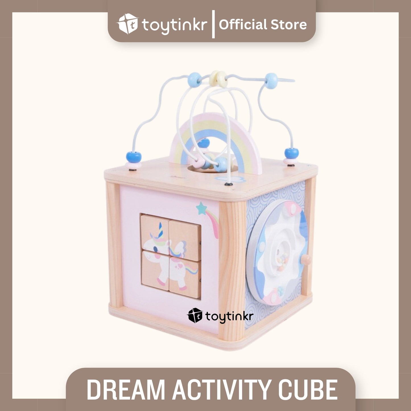 CW Dream Activity Cube by Toytinkr