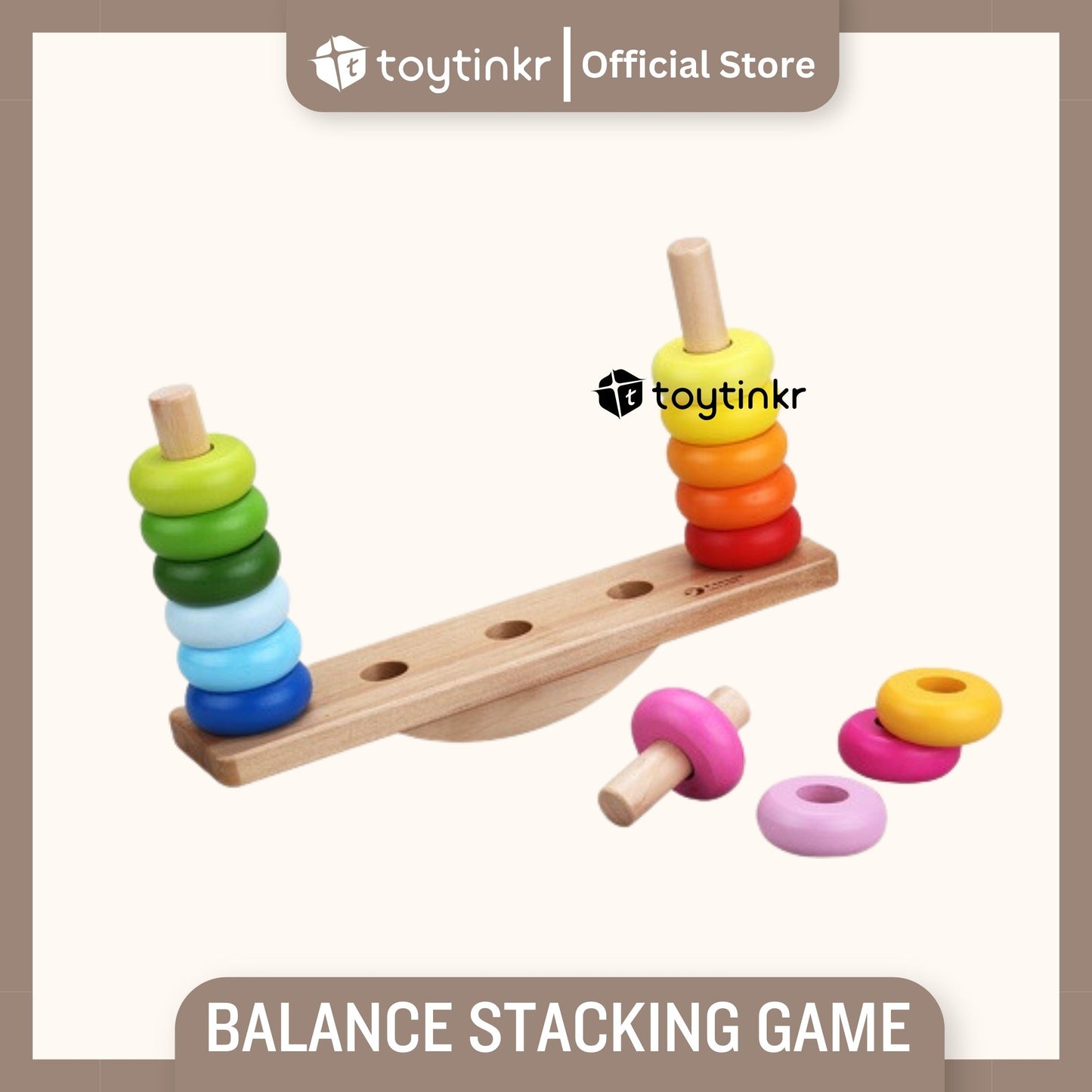 CW Balance Stacking Game by Toytinkr