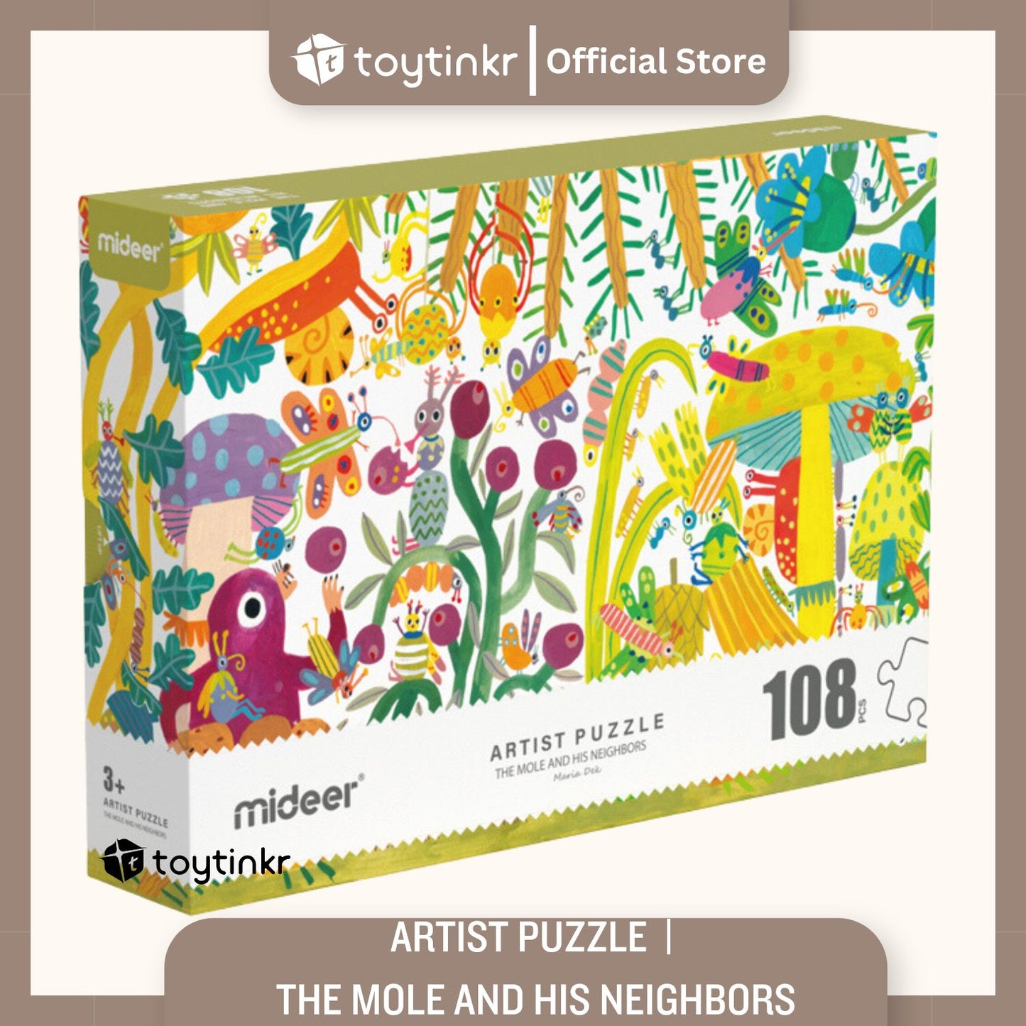 Mideer Artist Puzzle by Toytinkr