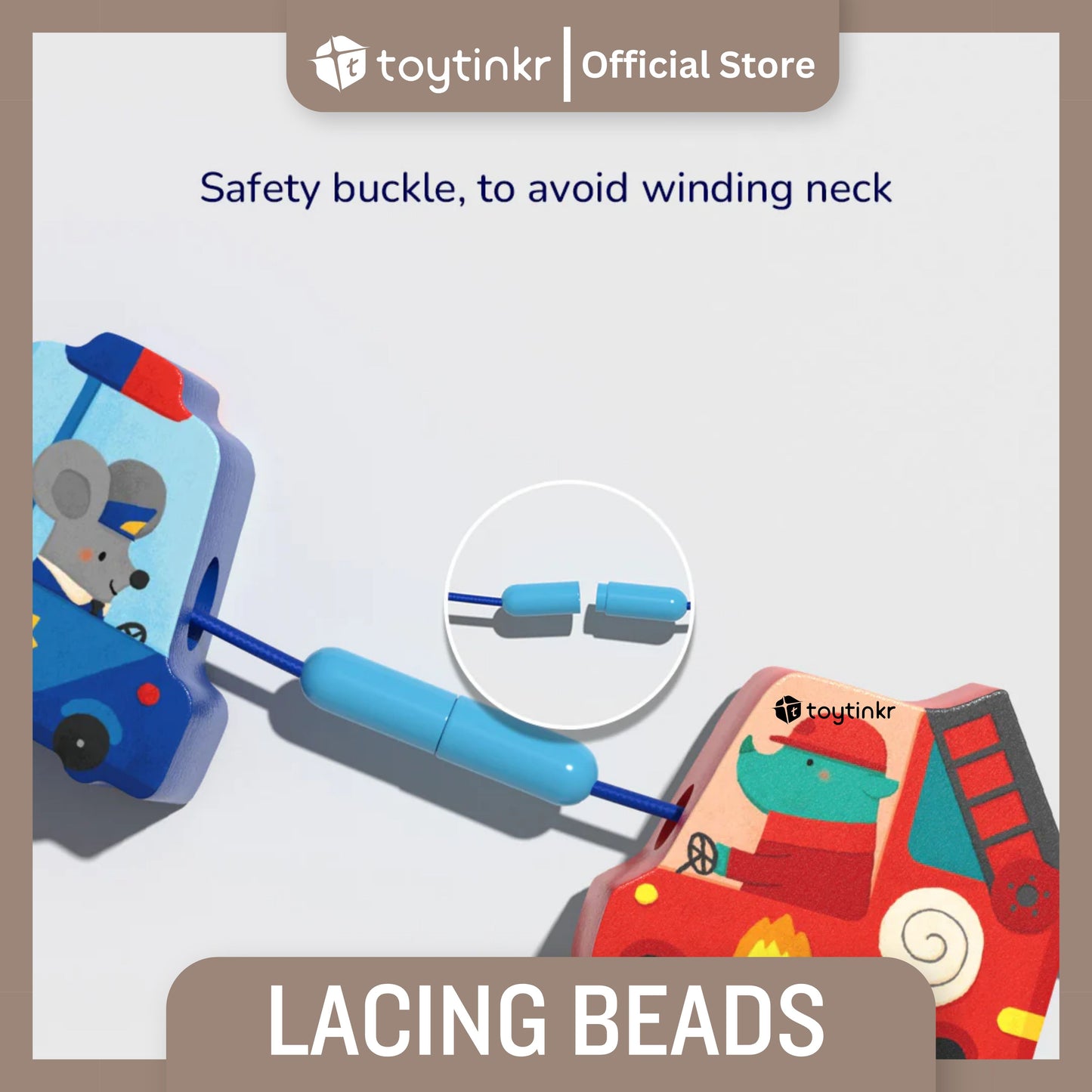 Mideer Lacing Beads by Toytinkr
