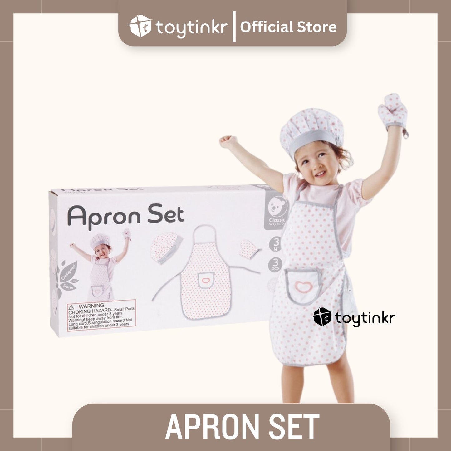 CW Apron Set by Toytinkr