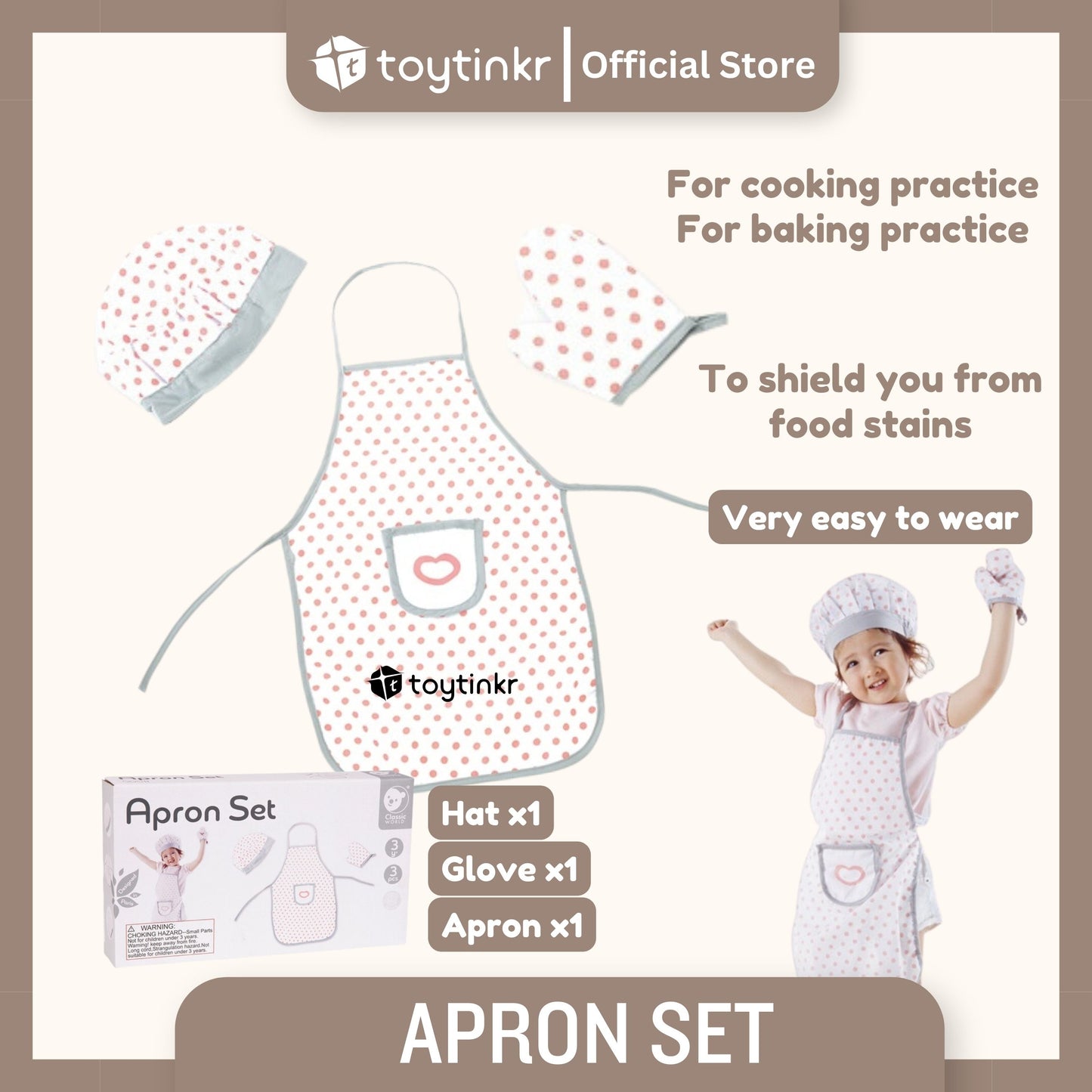 CW Apron Set by Toytinkr
