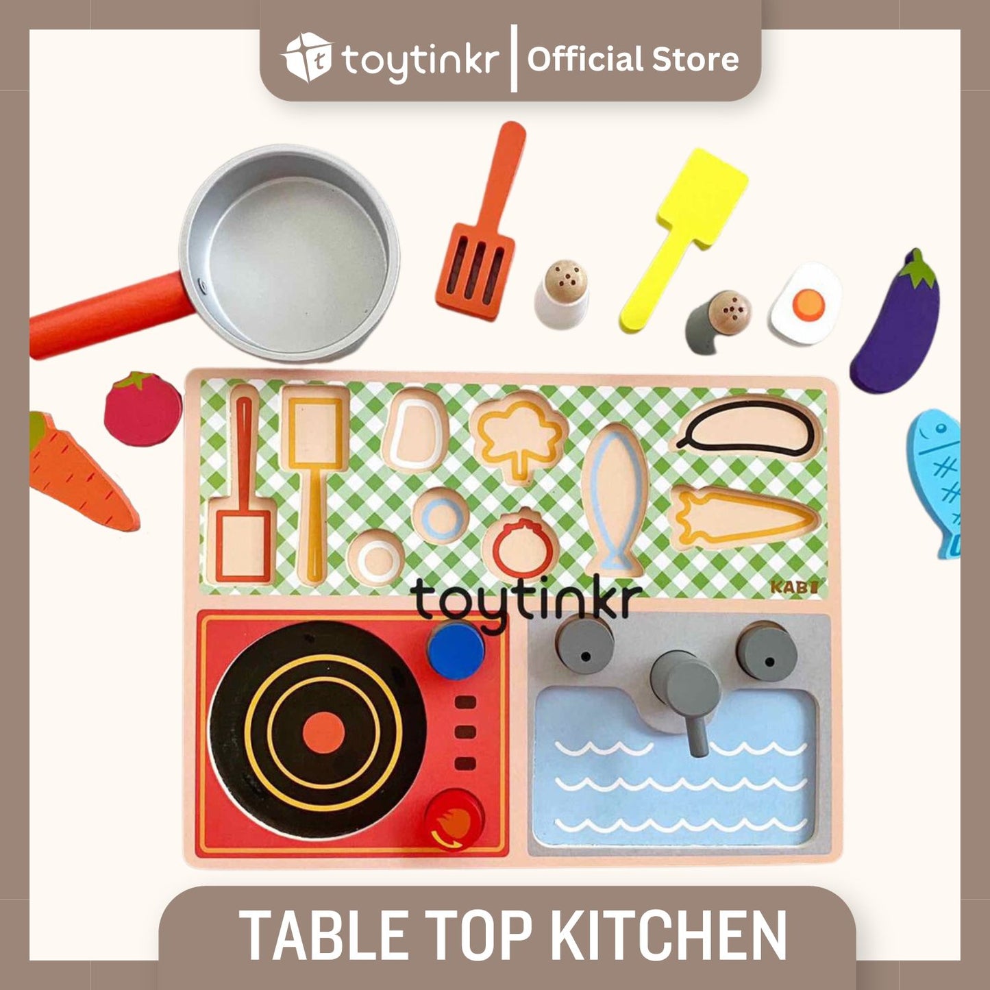 Toytinkr Table Top Kitchen