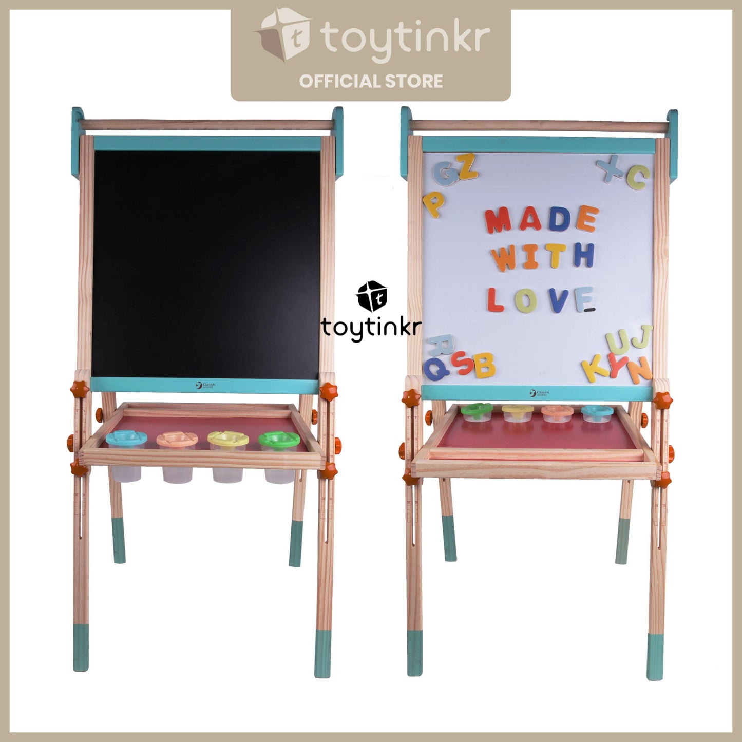 CW Multi-Functional Easel by Toytinkr