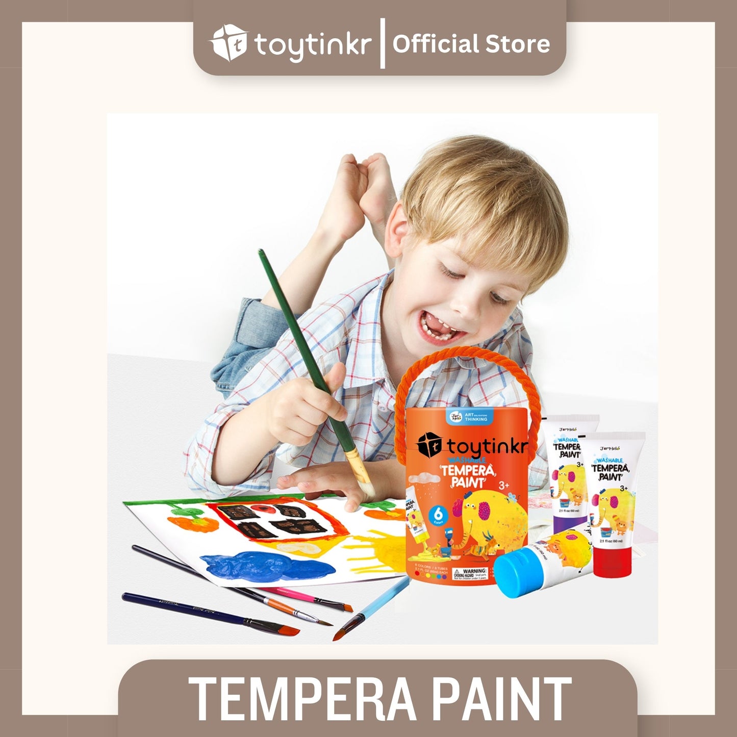 Jar Melo Tempera Paint By Toytinkr